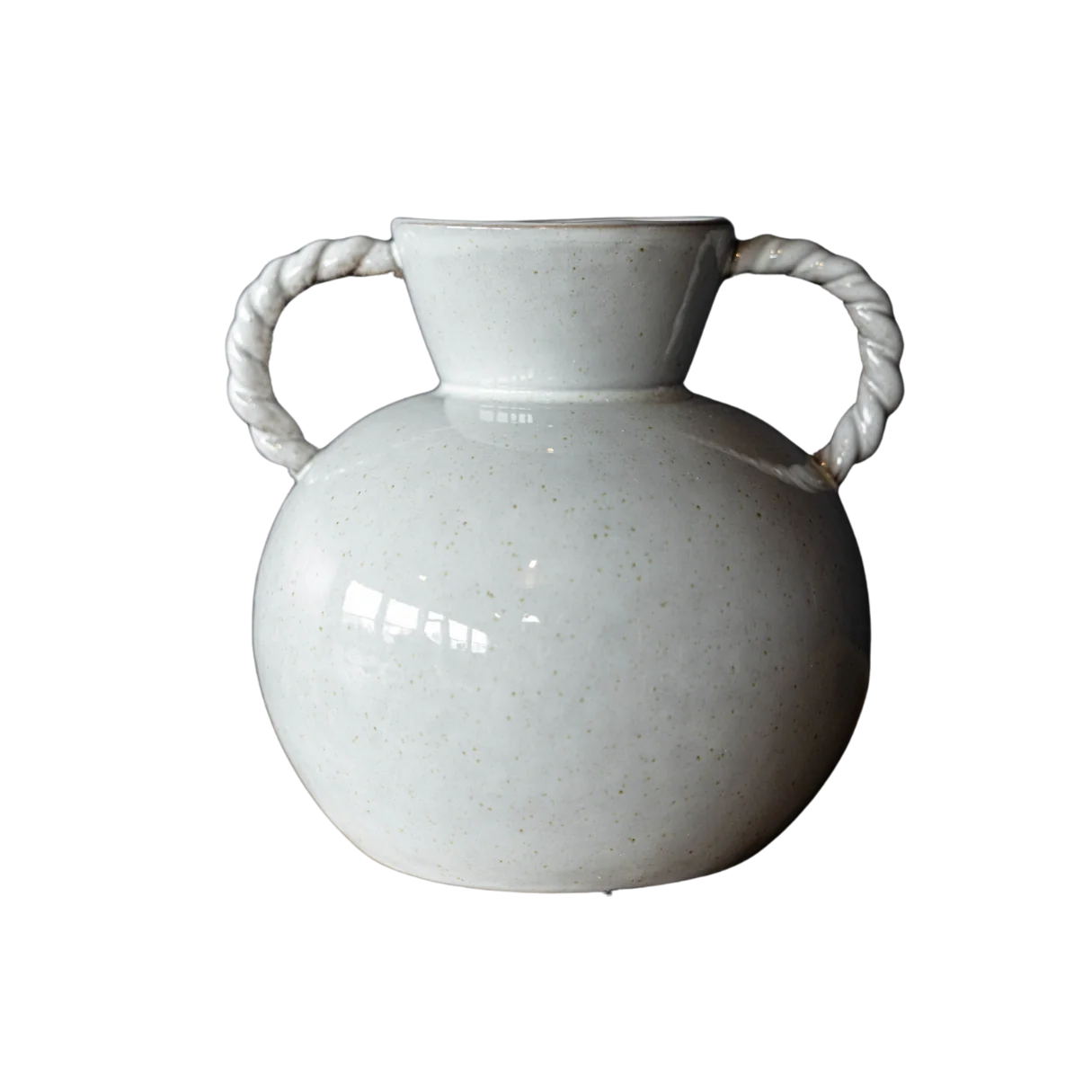 Positano Twisted Handle Vase