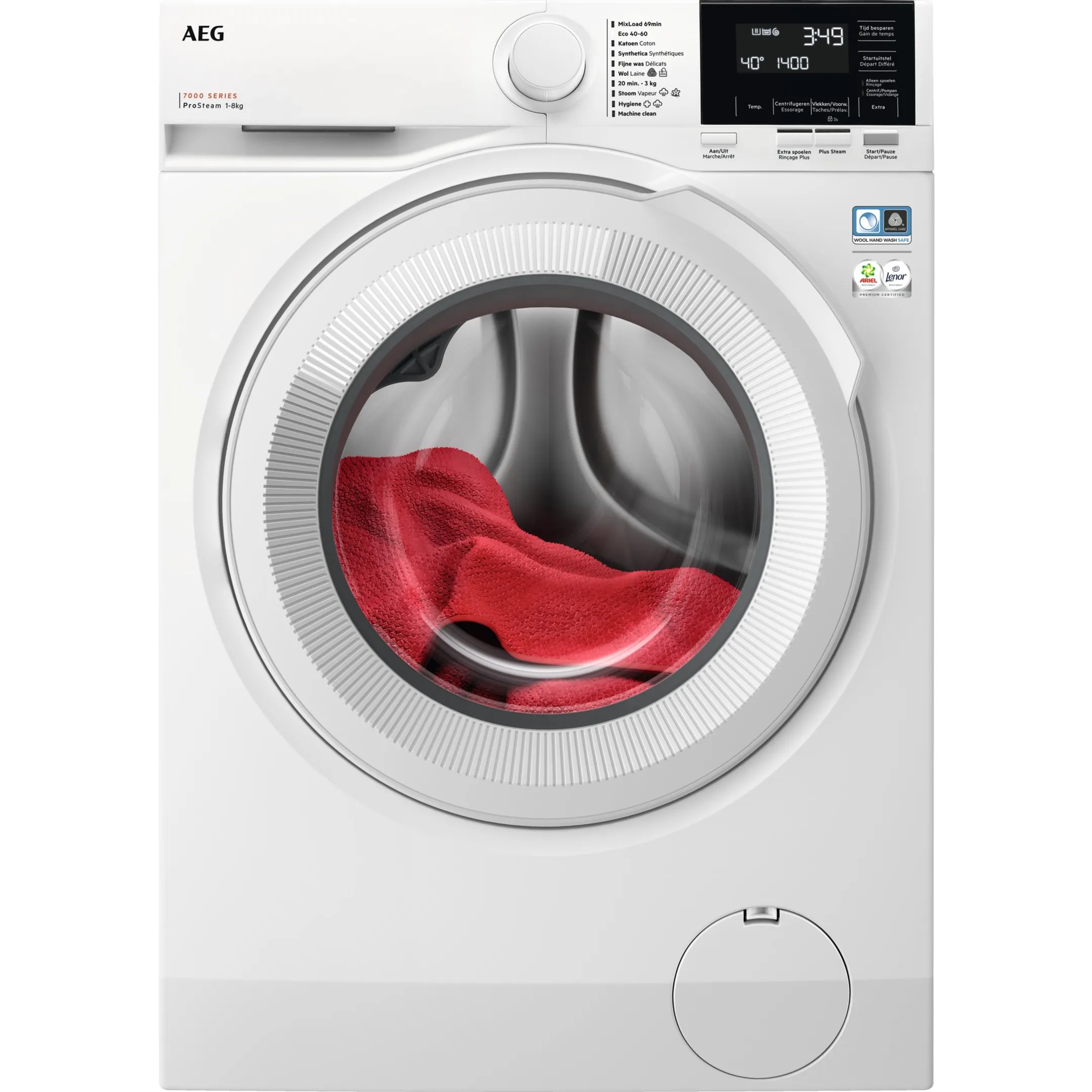 AEG Wasmachine LR73R840 ProSteam