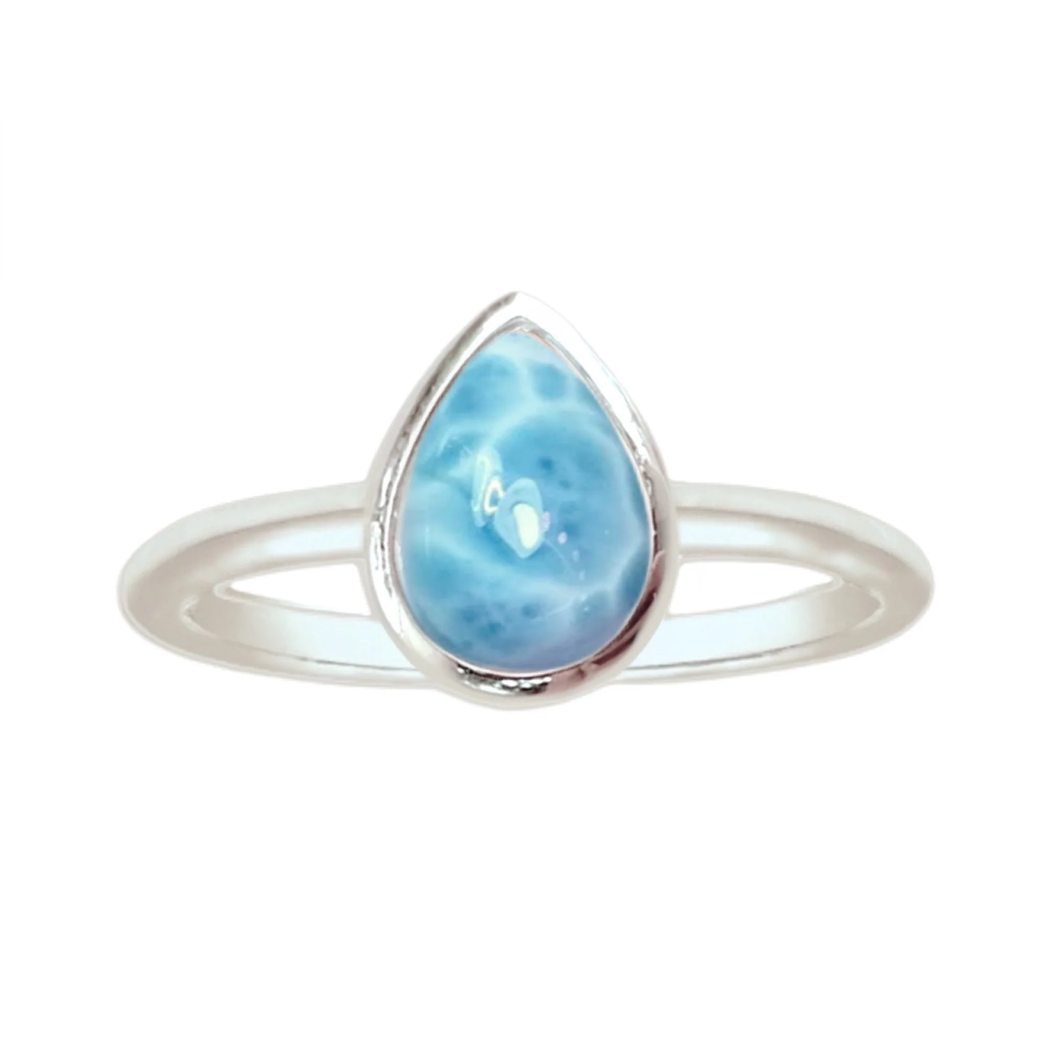Laihas Mini Tearing Spirit Larimar Ring
