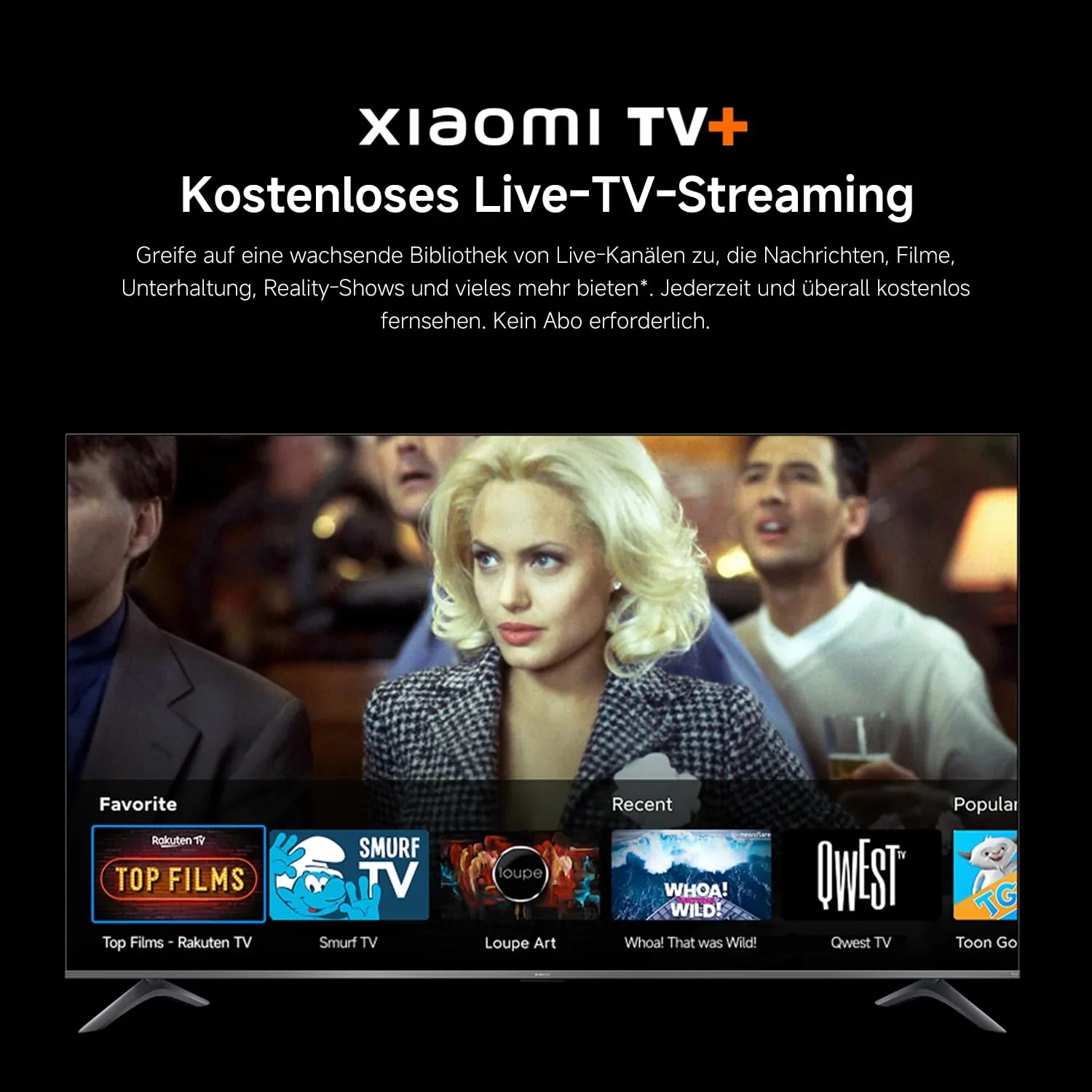 Xiaomi TV F Pro 32, 32 pollici (81 cm), QLED, Smart TV, Fire OS7, Triple Tuner DVB-C/S/S2/T/T2, Dolby Audio™, DTS Virtual:X, DTS-HD, Controllo vocale con Alexa, Compatibile con Apple AirPlay