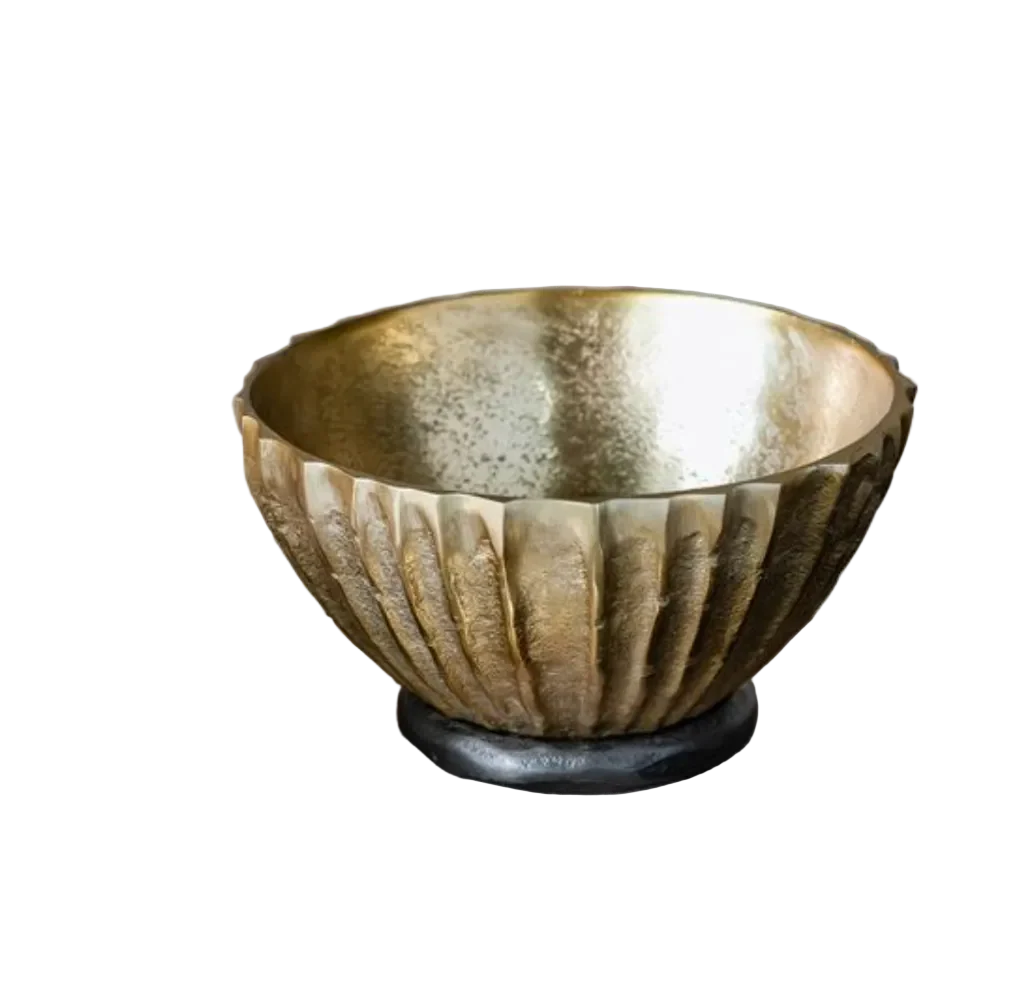 Gold Stripe Bowl
