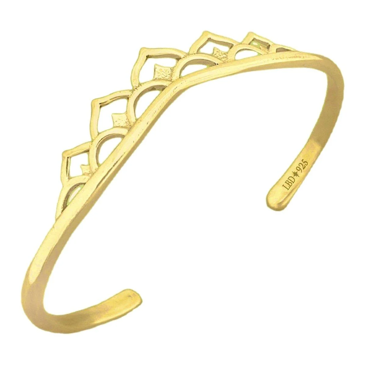 Laihas Boho Temple Gold Bangle