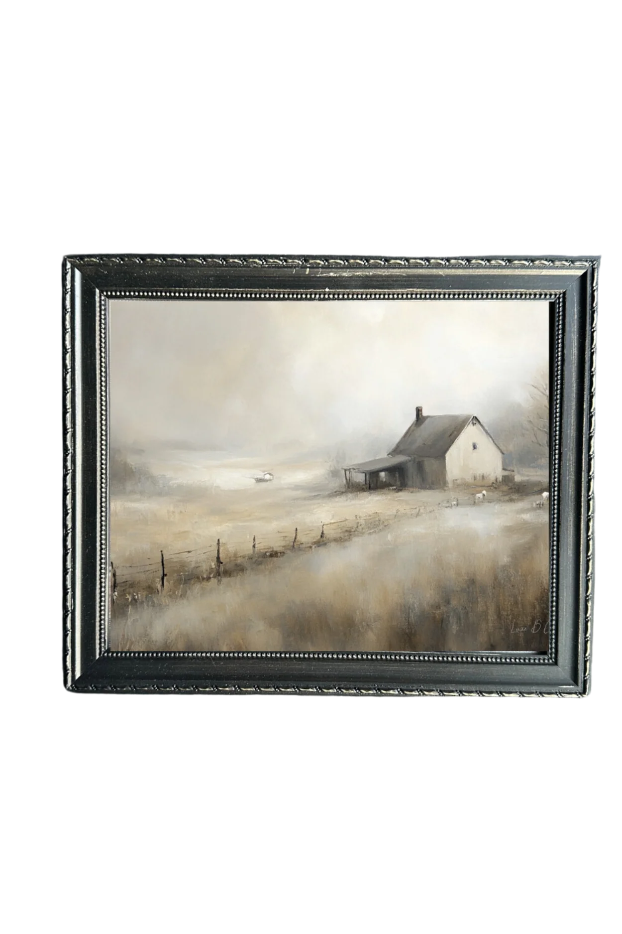 Maison Automne | French Country Black Framed Art