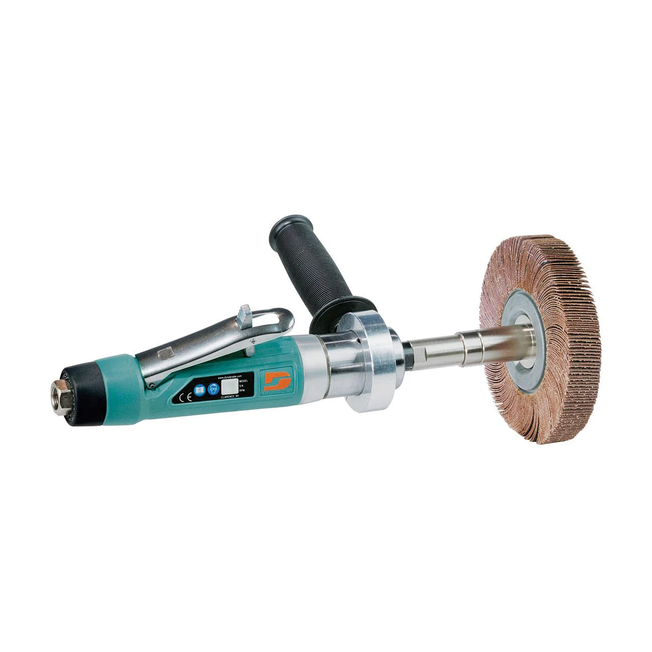 Dynabrade Dynastraight 13509  ~  Dynastraight Finishing Tool 1 Hp Straight-Line 6000 Rpm Rear Exhaust 5/8 Or 1 Inch Diameter Arbor