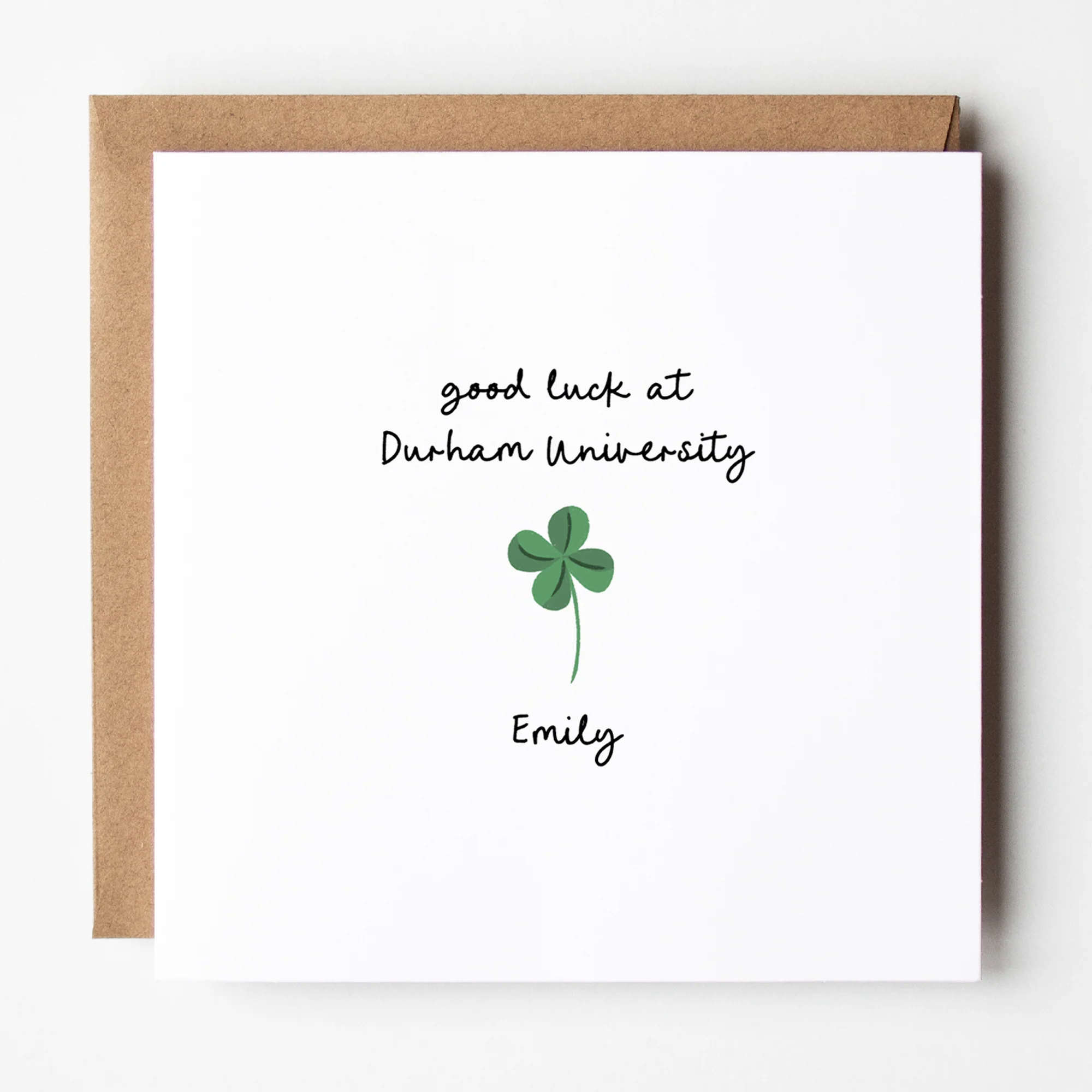 Going to University Good Luck Card ? Personalised Good Luck at Uni Card ? Starting University Card ?