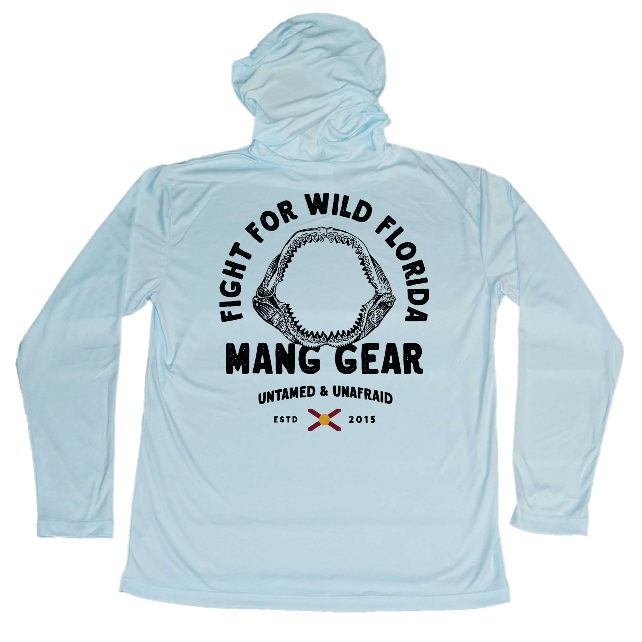 Fight For Wild Florida Shark Jaws - Youth - Hoodie