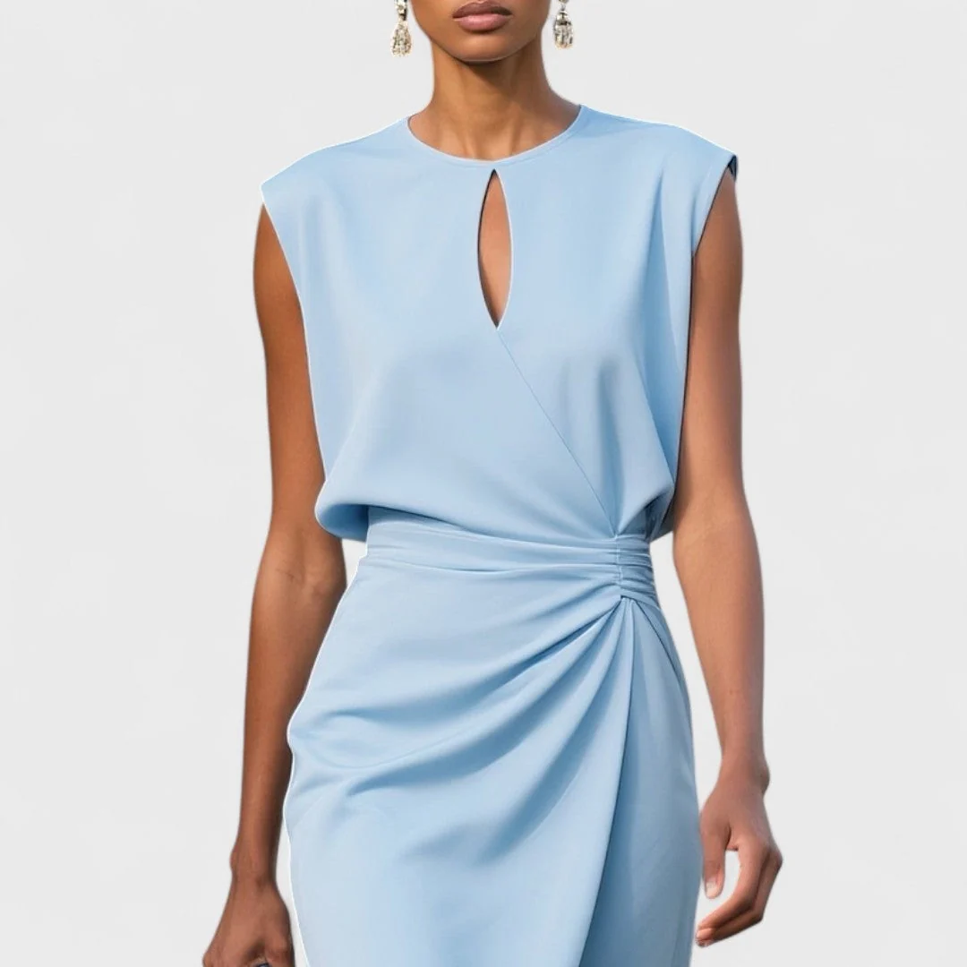Women��s Elegant Cocktail Dress Flattering Feminine Silhouette