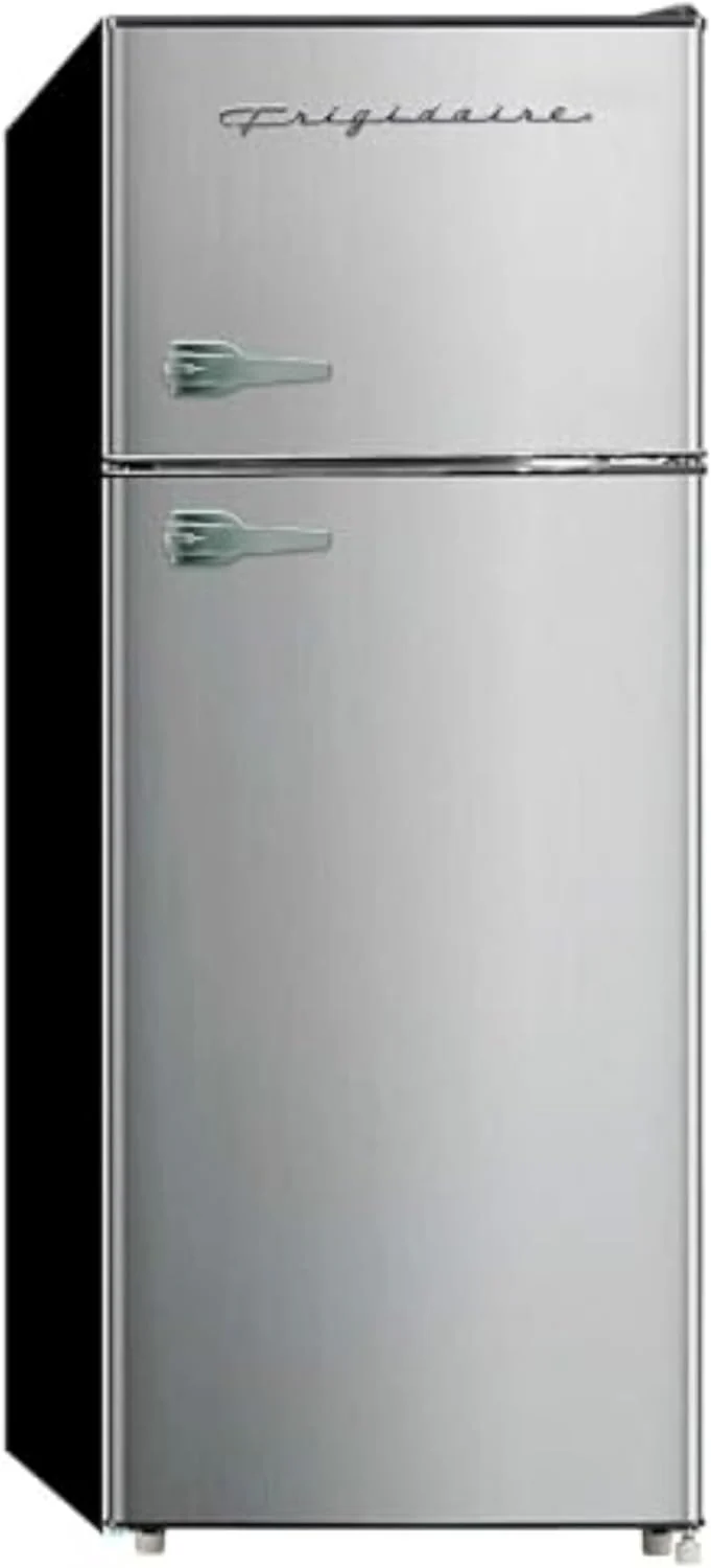 2 Door Apartment Size Refrigerator Freezer Combo 7.5 cu ft Platinum Series Stainless