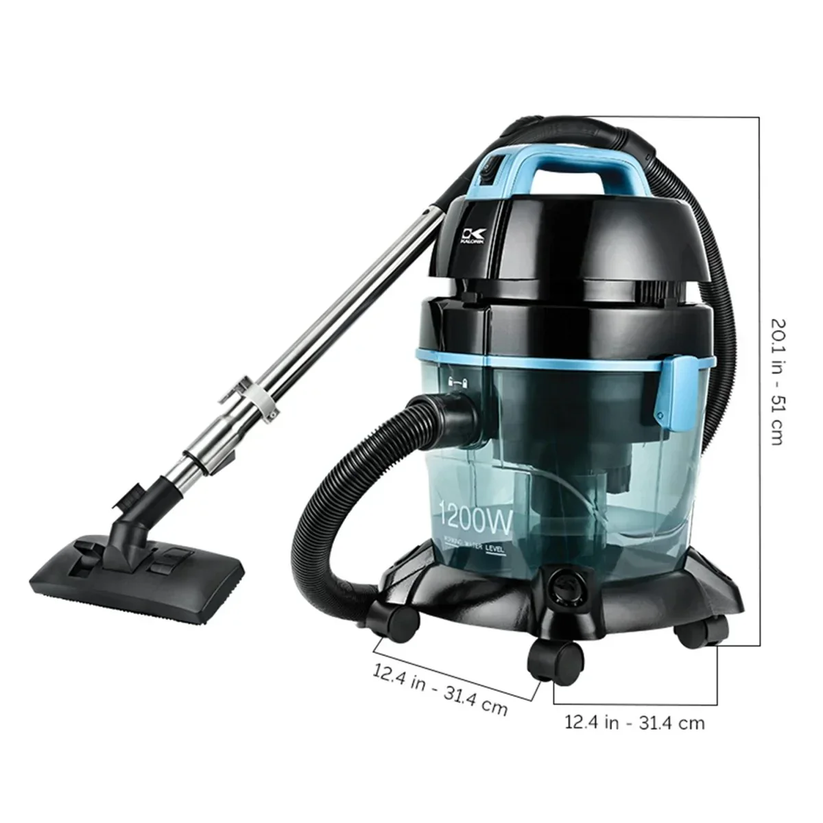 Water Filtration Vacuum Cleaner, Blue