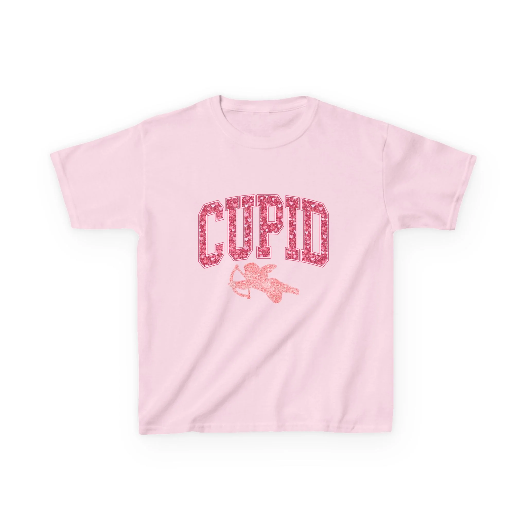 Cupid Kids Tee | Pink Cupid Graphic Valentine's Shirt