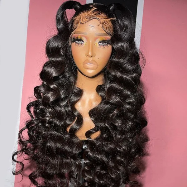 8X5 HD Lace Wig Pre Cut Lace Loose Wave Wear & Go Glueless Wig With Breathable Cap Beginner Friendly