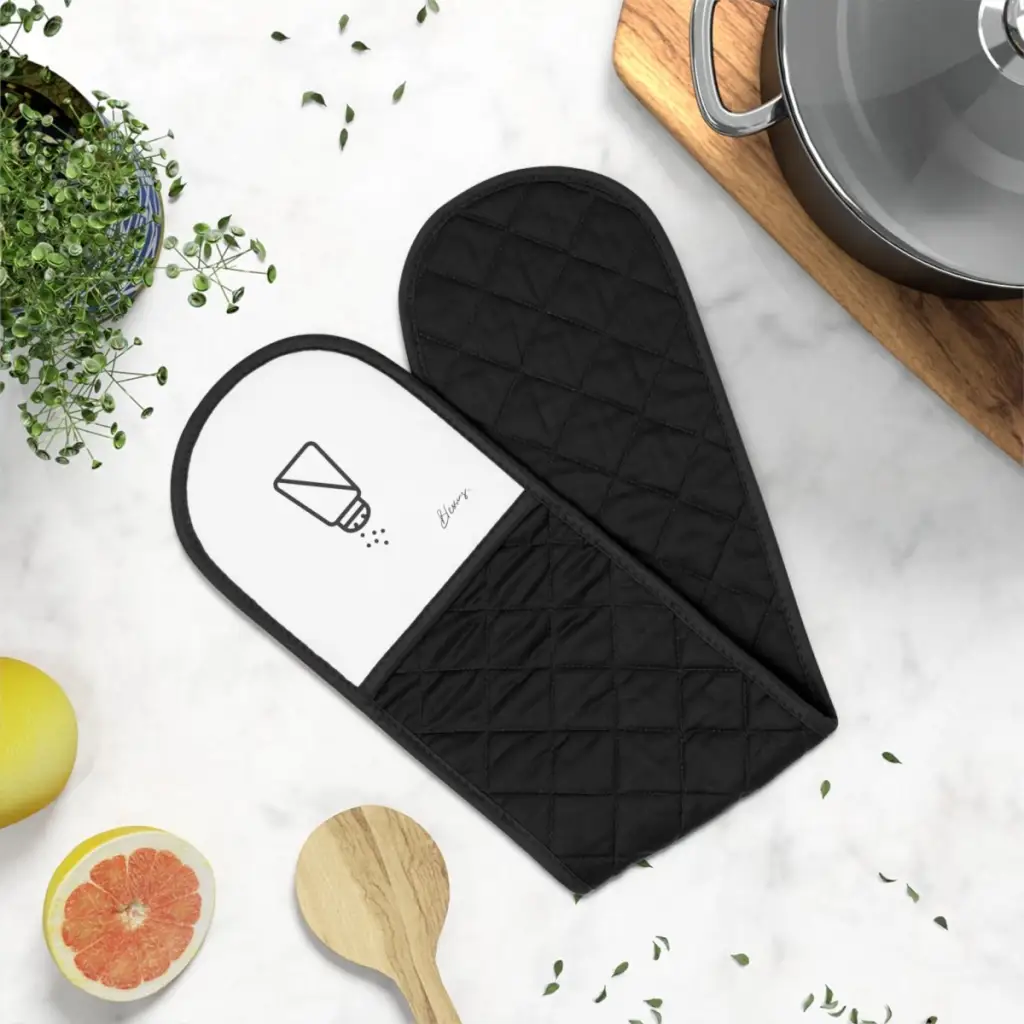 Salt & Light Christian Gospel Oven Baking Cooking Mitts | Cooking Gifts | Cute Oven Mitt | Gift for Mom | Christian Gifts | Kitchen Decor