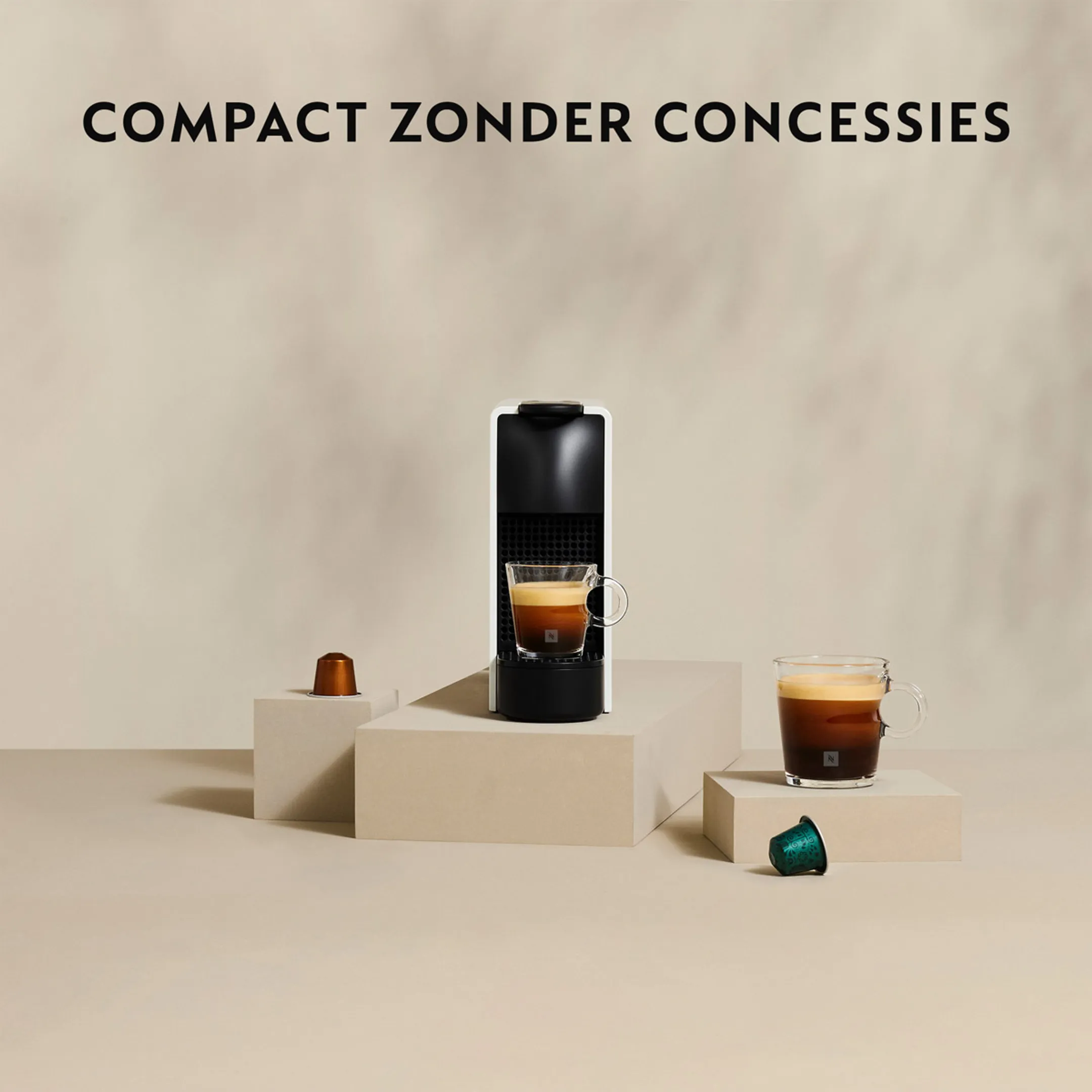 Krups Nespresso Koffiemachine Essenza Mini XN110810 Piano Black