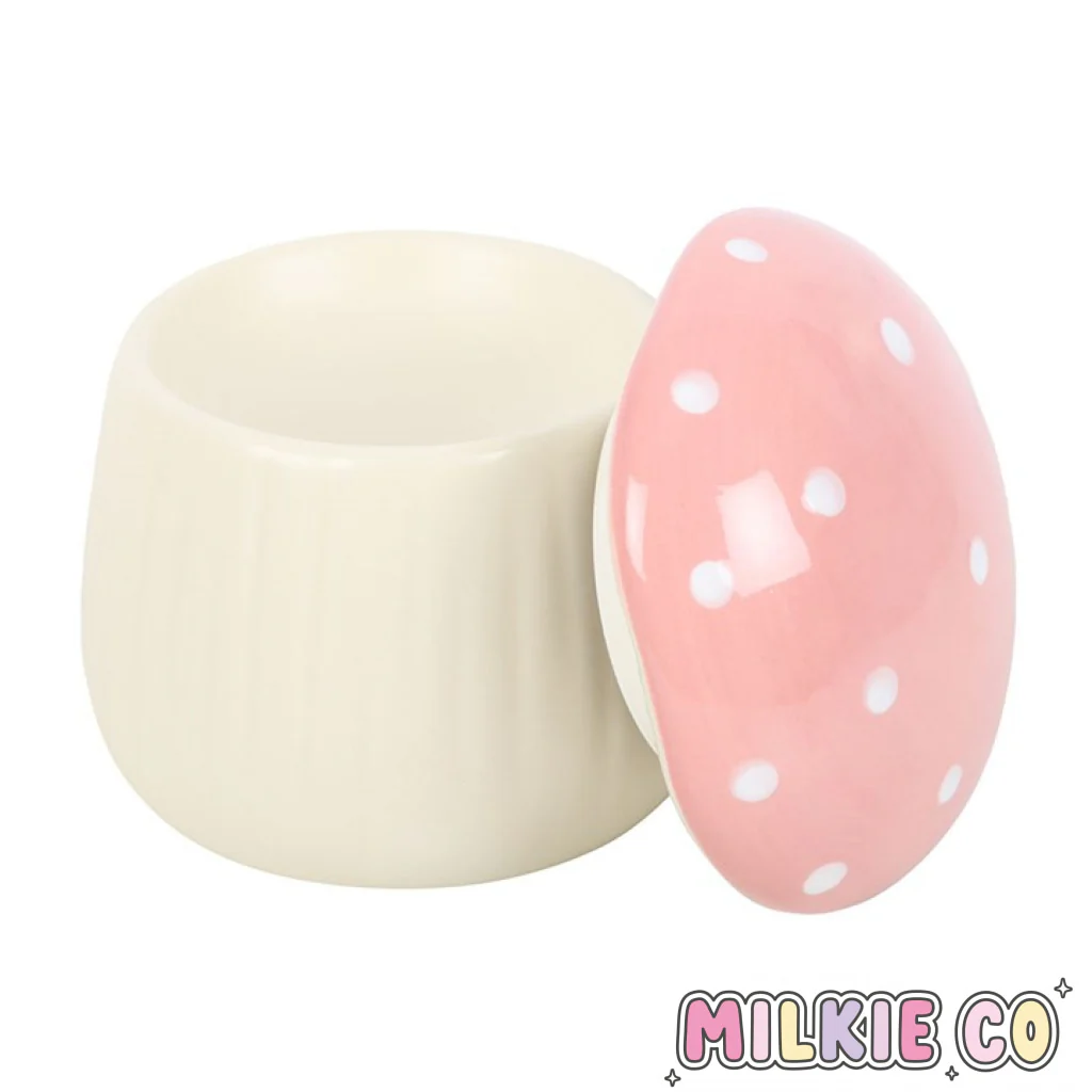 Pink Mushroom Wax Melt Burner