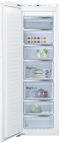 Bosch GIV11ADC0 Serie 6 Congelatore da incasso, 95 kWh, anno, 70 l, LowFrost, FreshSense, 72 x 56