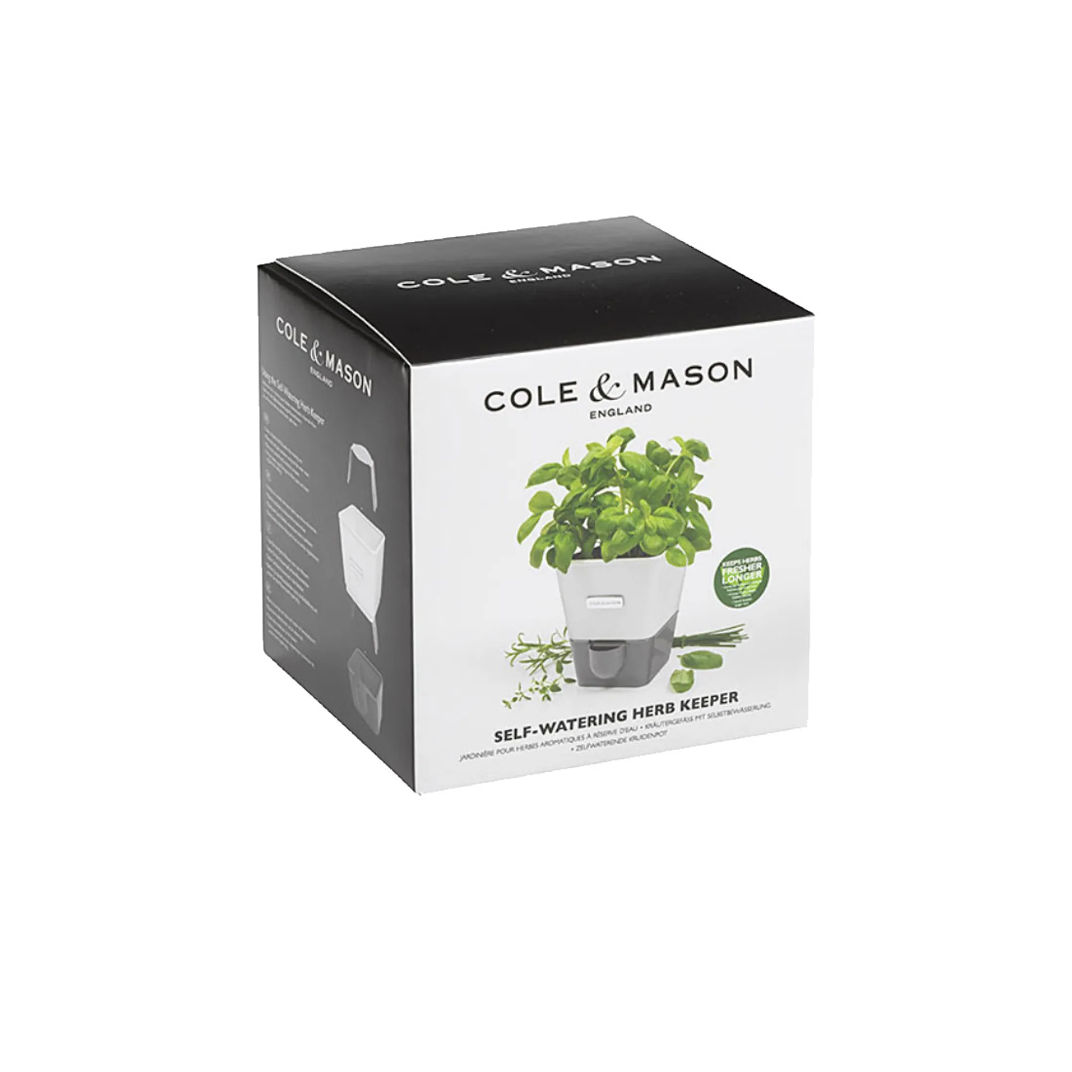 Cole&Mason Kruidenpot met waterreservoir