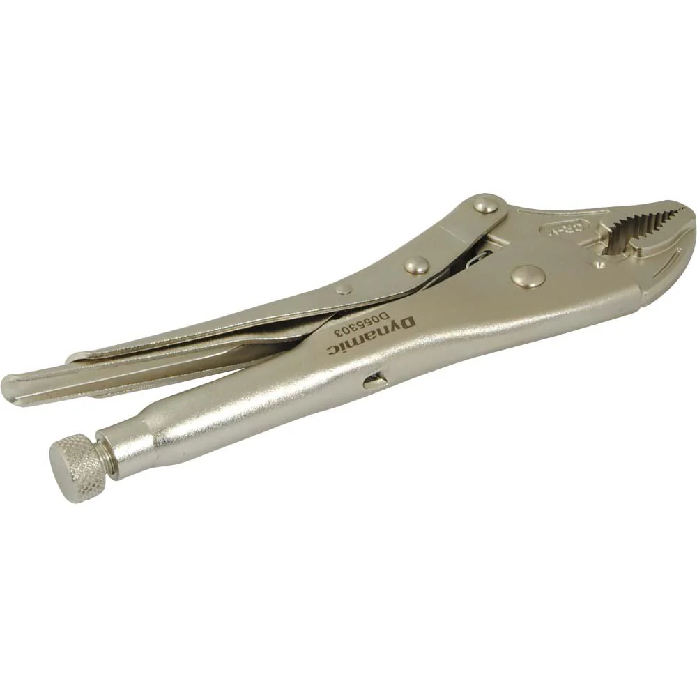 Dynamic D055303  ~  10 Inch-Curved Jaw W/Wire Cutter-L