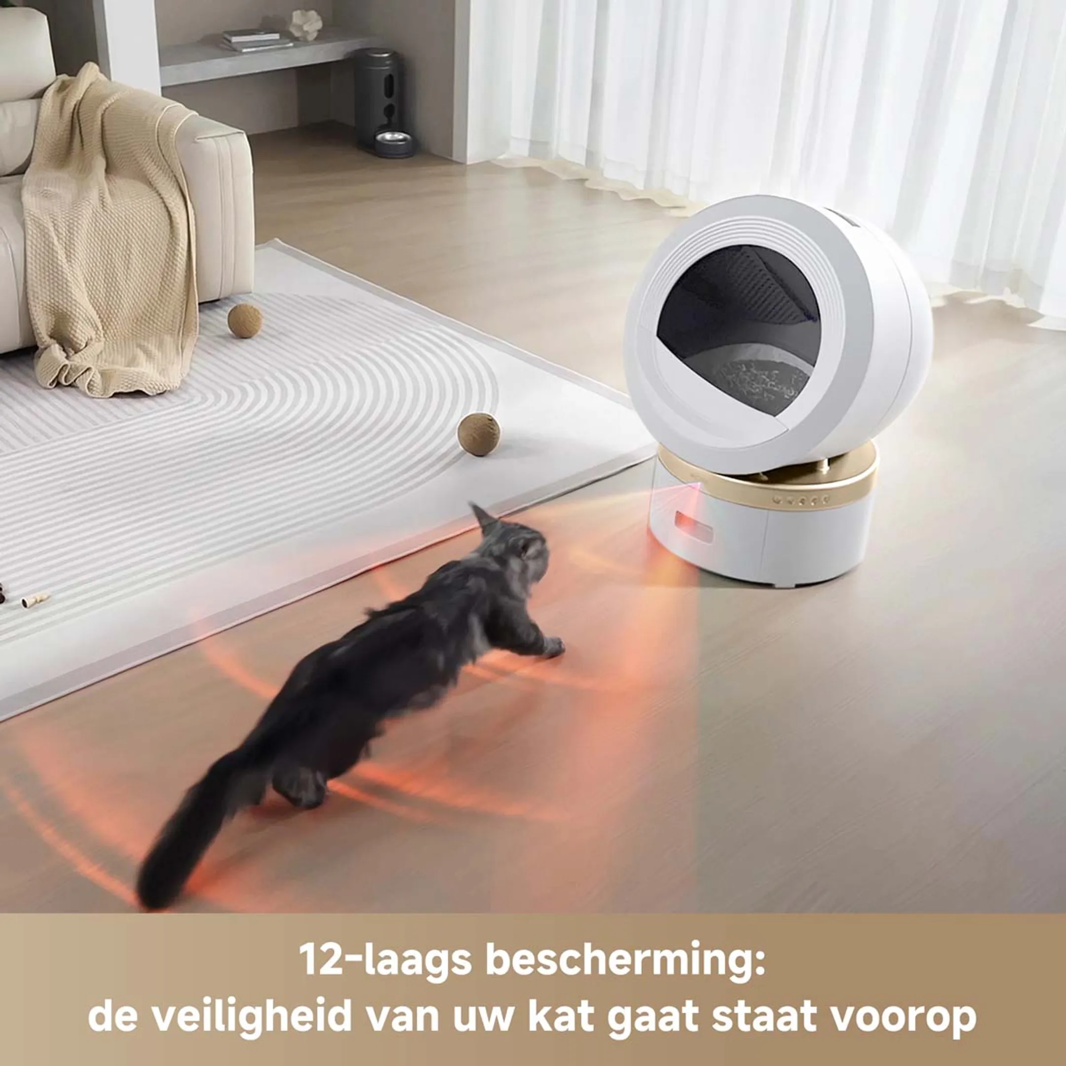 MOVA Automatische kattenbak LR10 Prime
