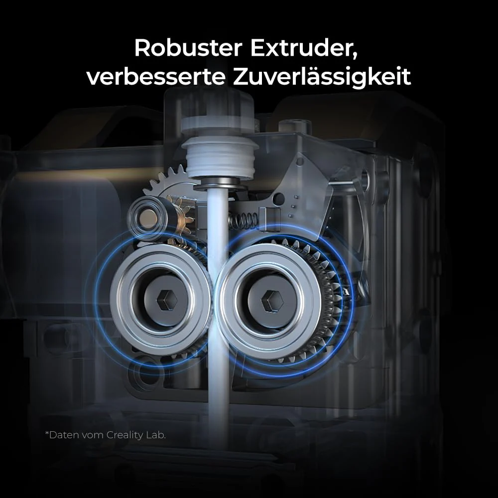 Creality K2 Plus Combo 3D-Drucker, 16-Farben Multimaterial-Druck, 350³mm XXL-Bauraum, Servo-Direktantrieb, Dual-KI-Kameras, Ultra-Leise