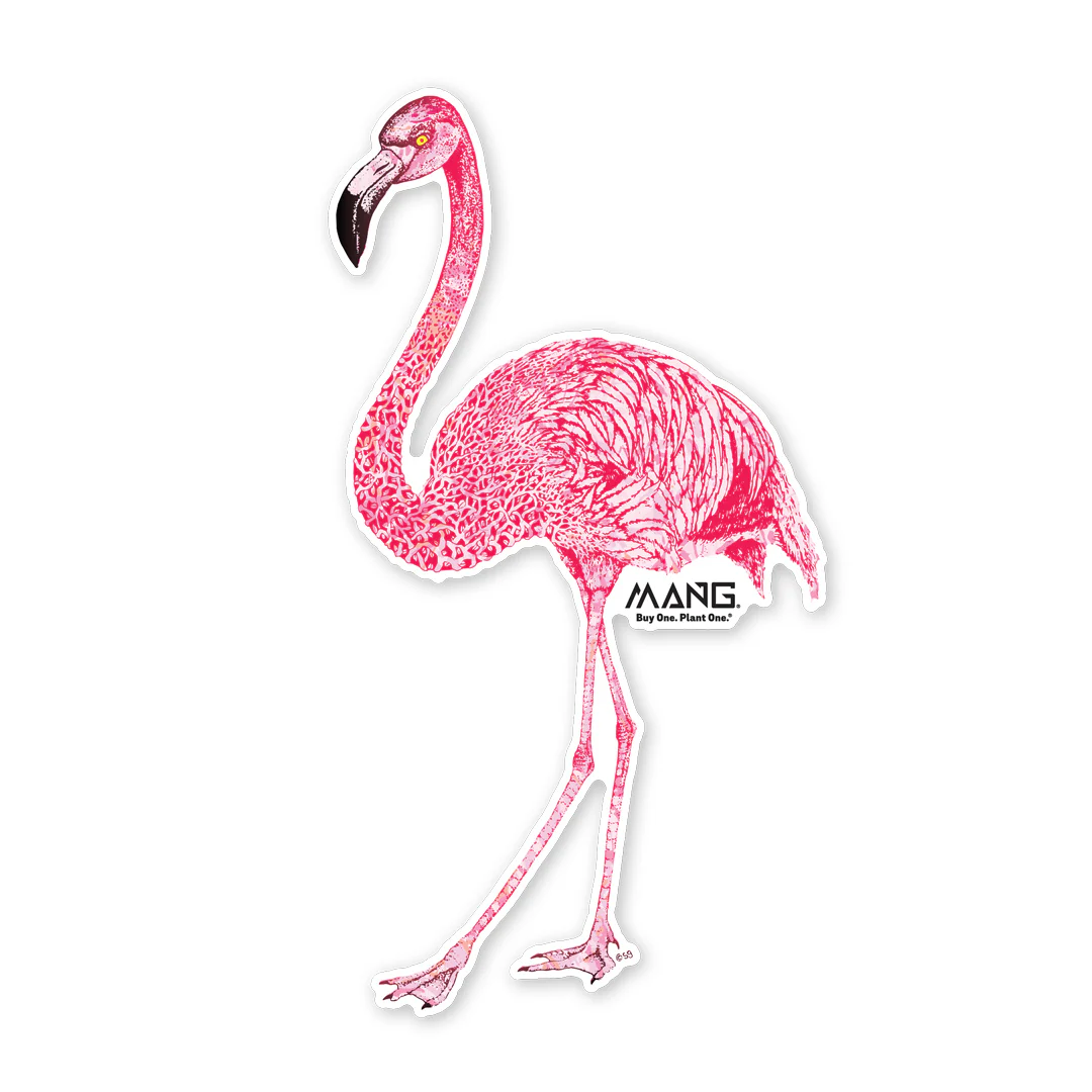 Flamingo MANG - Sticker