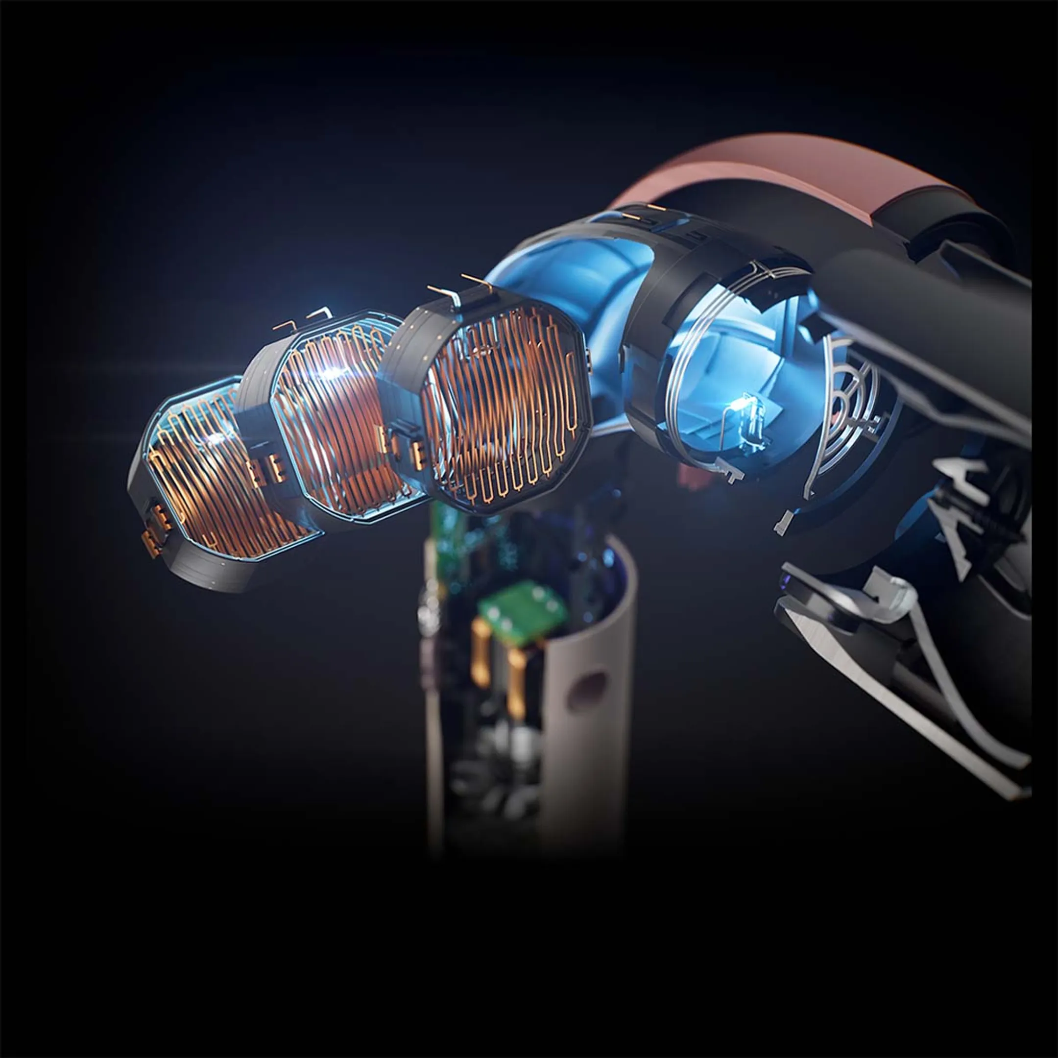 Dyson Supersonic R Professional Curl + Coily Red Velvet - Limited Edition