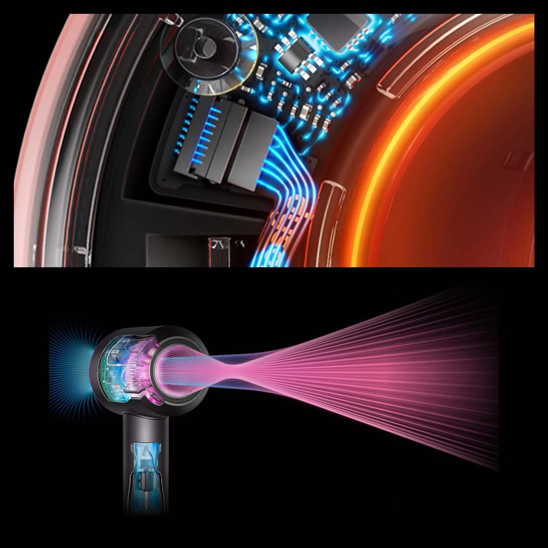 Dyson Supersonic Nural Curly + Coily Amber Silk