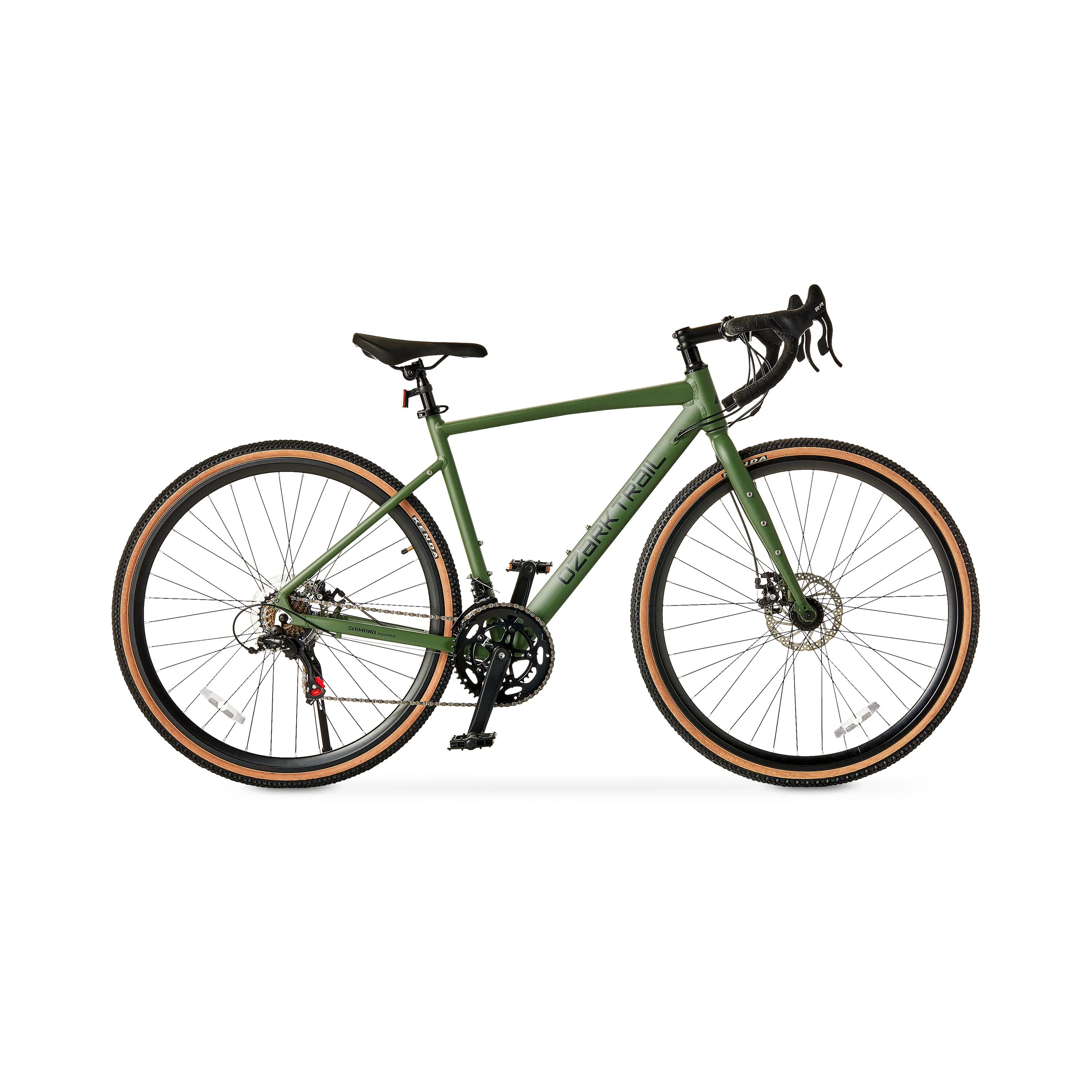 700c Ozark Trail G.1 Explorer Drop Bar Gravel Bike, Medium Frame, Fits Riders 5'5