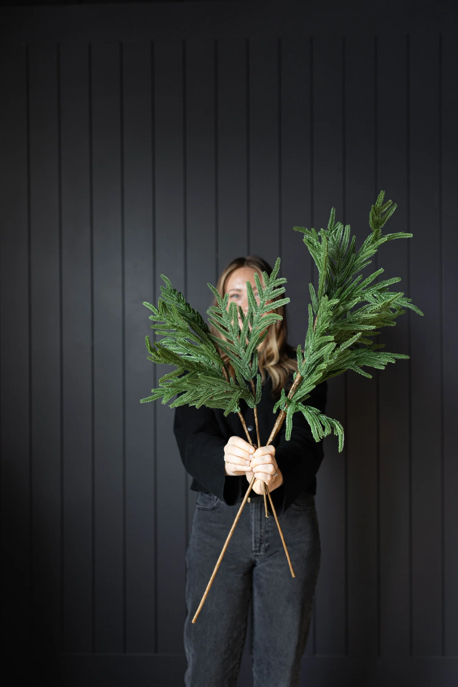 Norfolk Real Touch Green Faux Stems