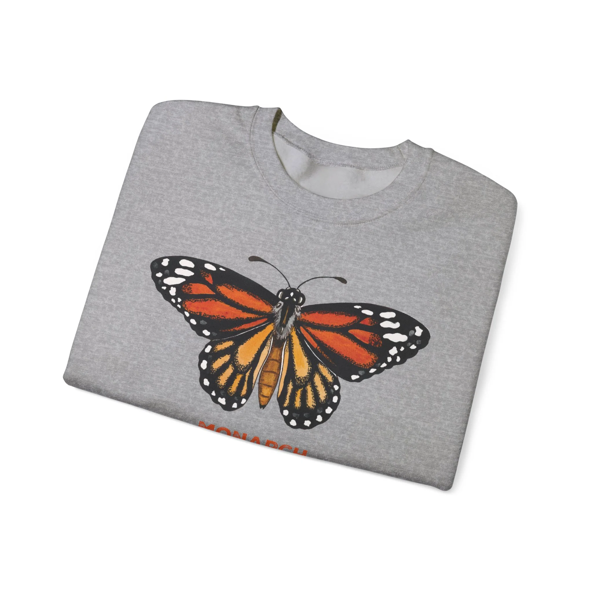 Monarch Butterfly Graphic Sweatshirt