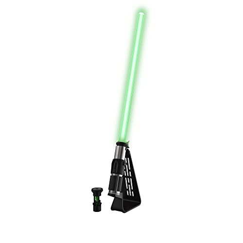 Star Wars Hasbro The Black Series, Spada Laser Elettronica Force FX Elite di Yoda, con luci a LED di Nuova Generazione ed Effetti sonori, dai 14 Anni in su : Giochi e giocattoli