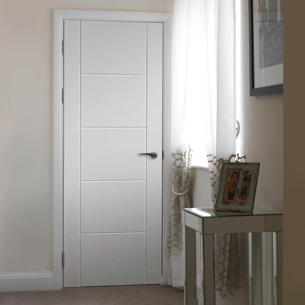 J B Kind Tigris White Internal Door