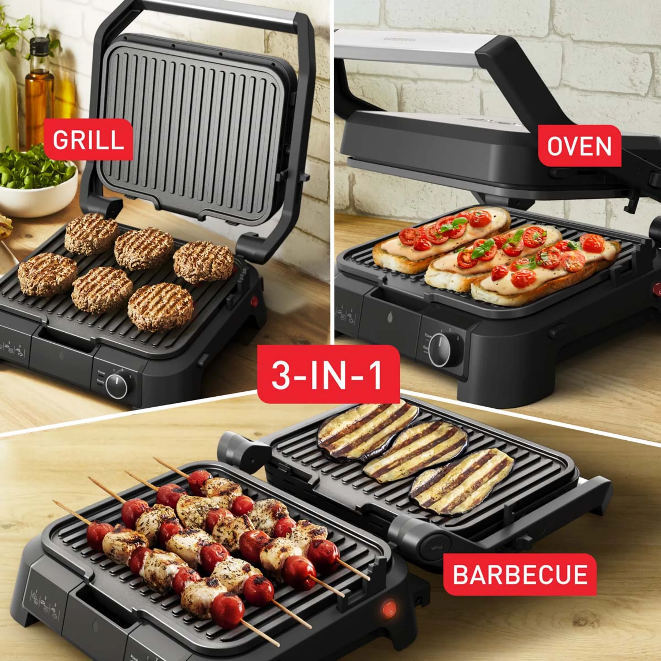 Tefal SuperGrill 3-in-1 GC5108