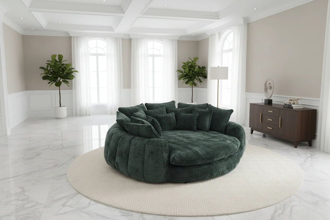 Comfortable Double Loaf Sofa Bed, Oversized Sofa Bed with Armrests