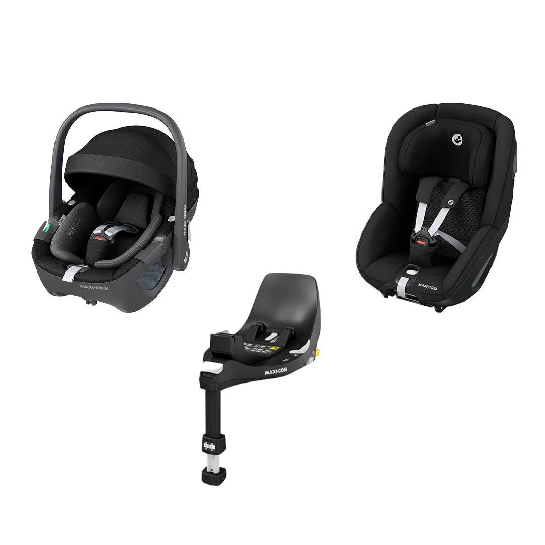 Maxi-Cosi 360 Family Kit Autostoel Bundel C Essential Collectie