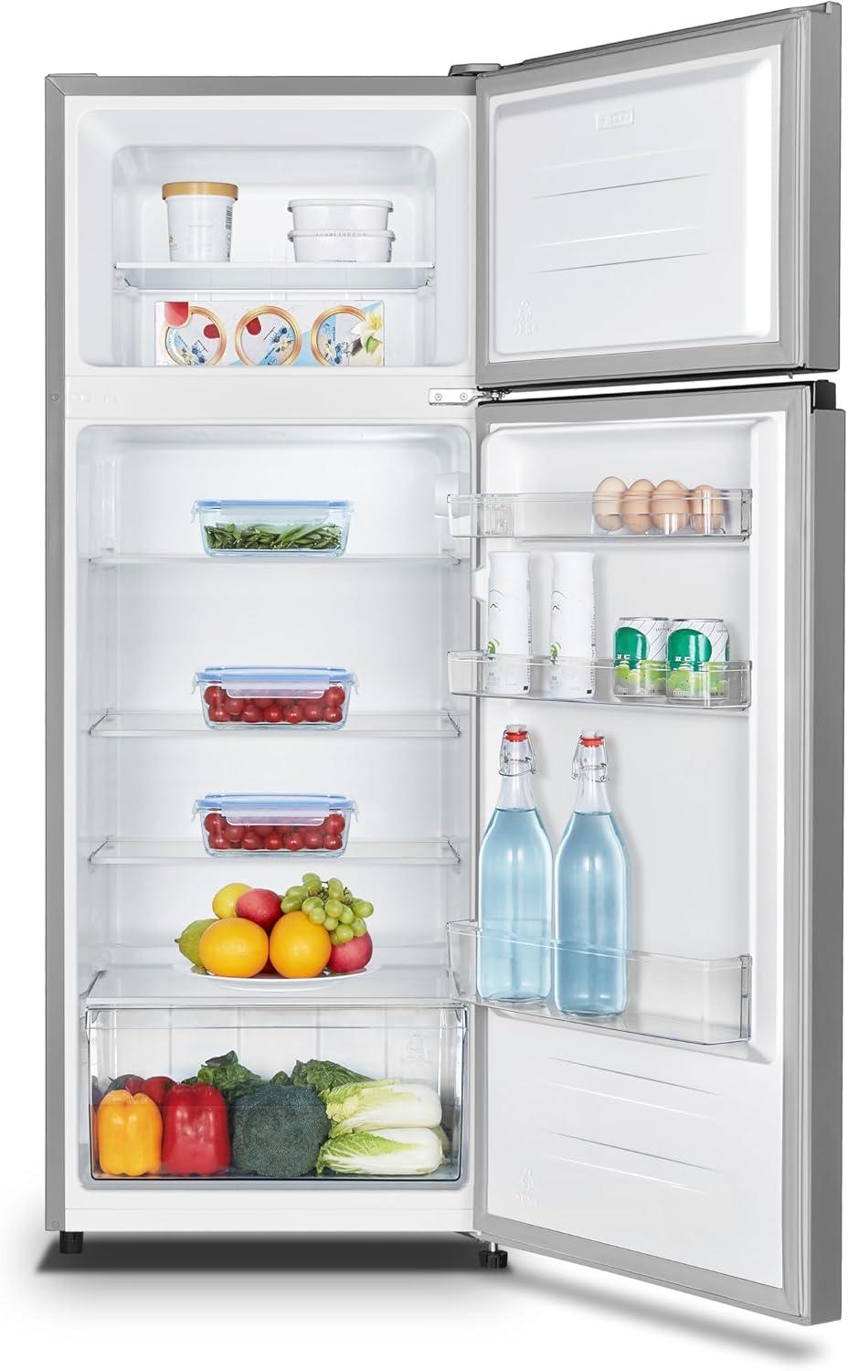 Gorenje N 619EAW4 Kühl-Gefrier-Kombination / LED Display / 186 cm / 300 l / NoFrostPLus / Gemüsefach mit Feuchteregler / FastFreeze / weiß