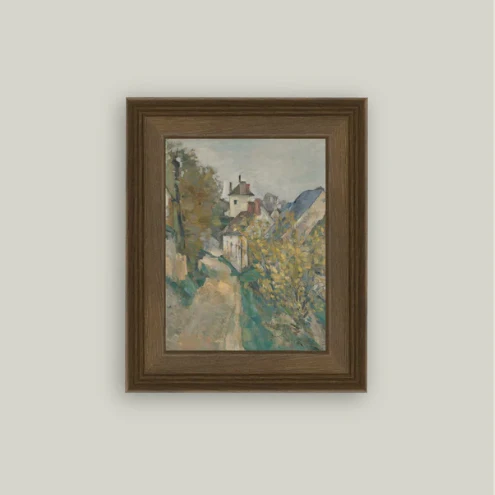 The House of Dr Gachet Framed Antique Inspired Art