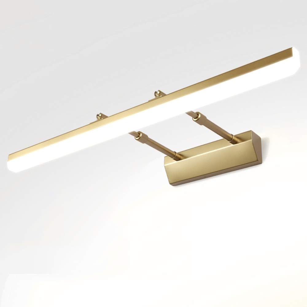 Skalierbare Led-Schminkspiegel Frontlampe - Metall-Badezimmerleuchte Schönheits-Make-Up Wandlampe Spiegellampe Bild Frontlampe/L 40Cm