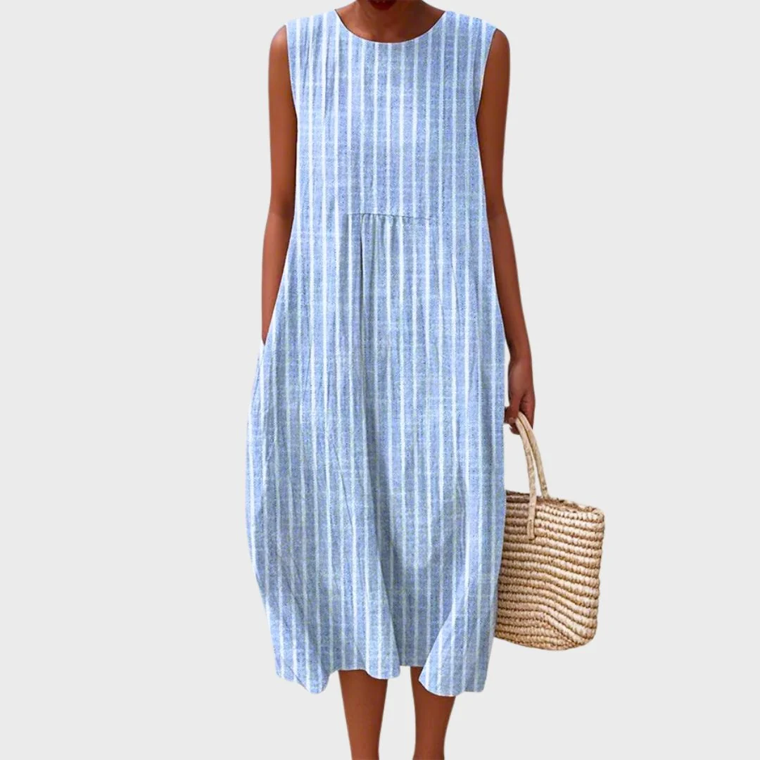 Women��s Knee-Length Dress Relaxed Fit Elegant Design