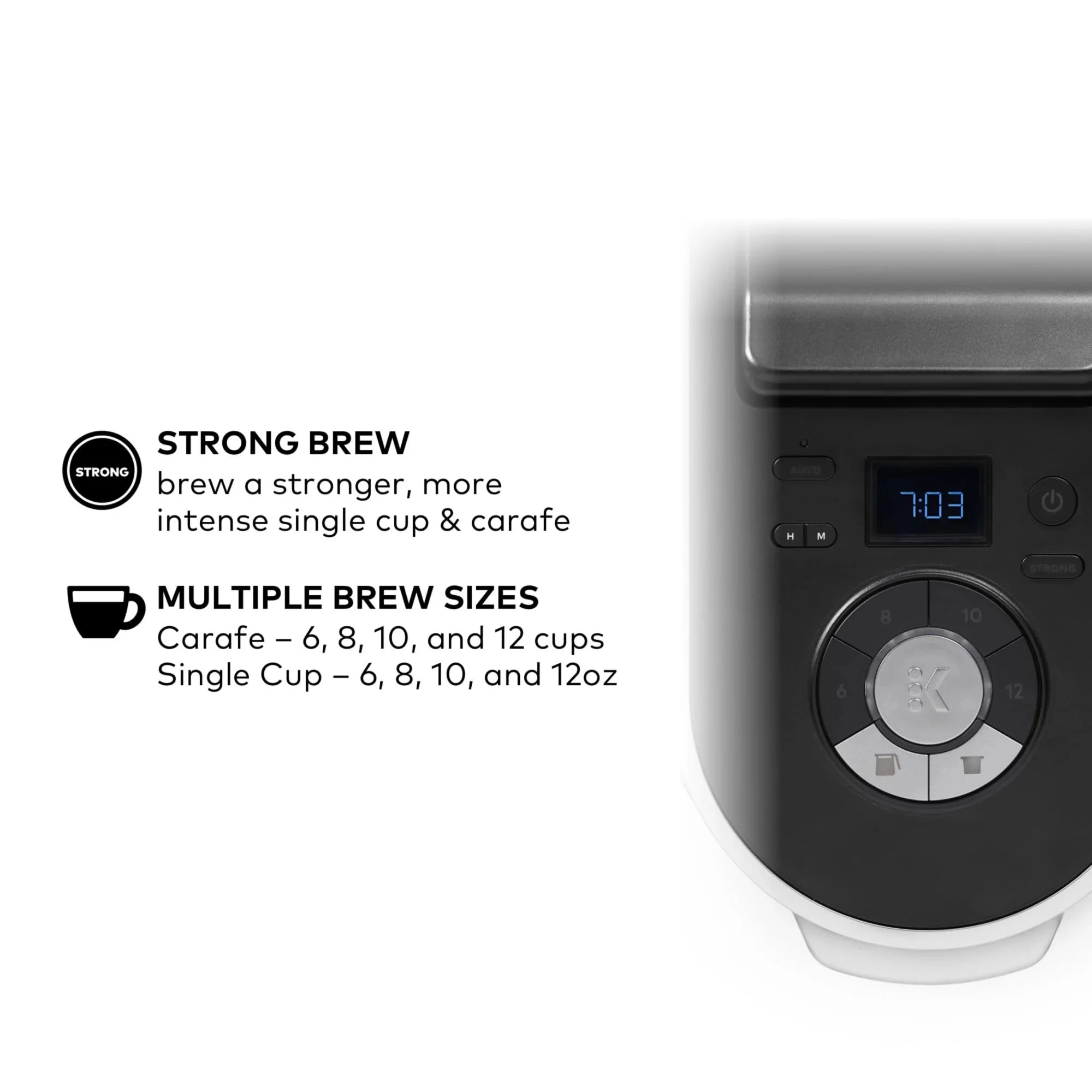 Keurig K-Duo Plus coffee machine for single servings and pots