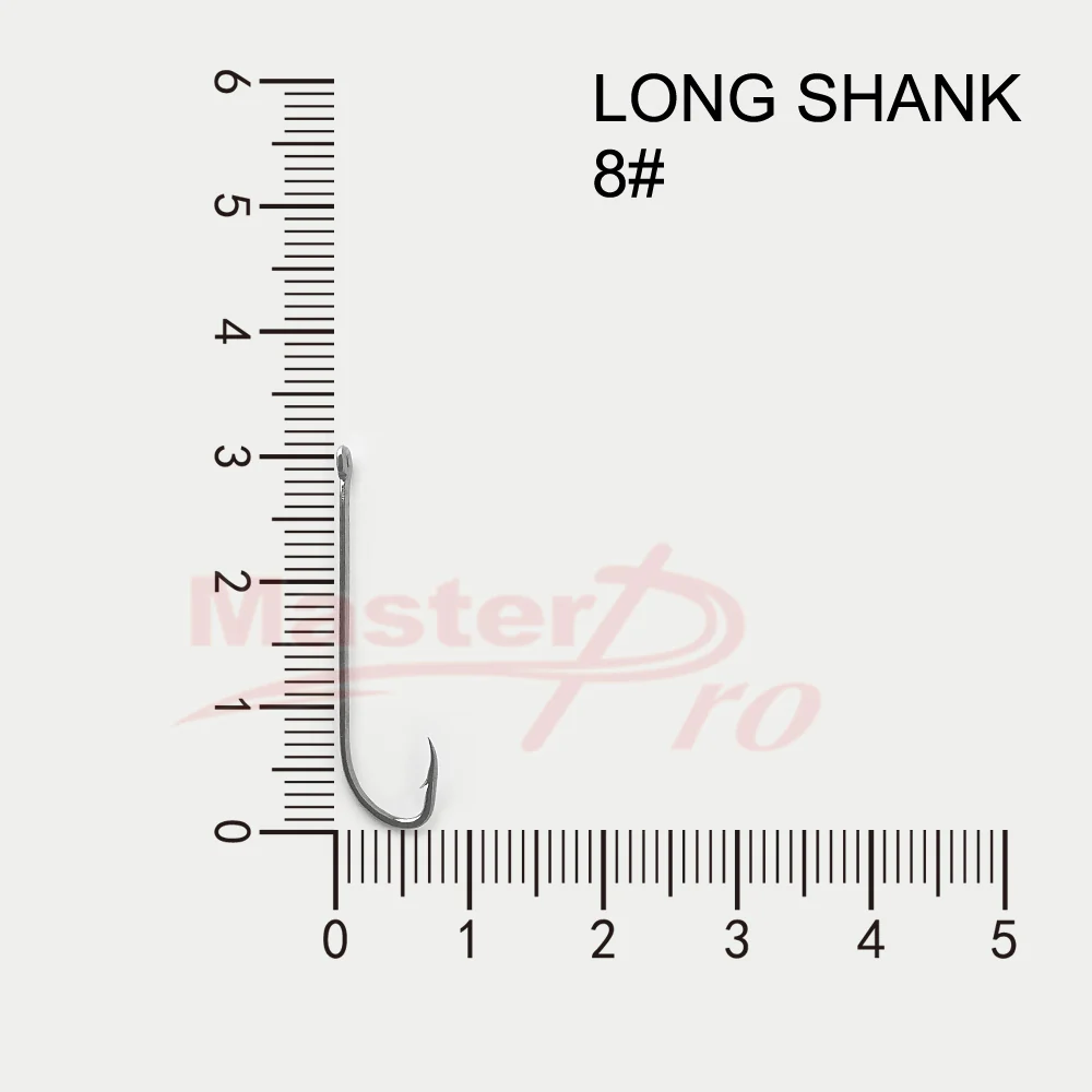 100X Long Shank Hooks Size 8# BLN Fishing Tackle