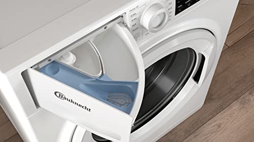 2025 Bauknecht BPW 814 A Lavatrice a carica frontale / 8 kg / rimozione potente delle macchie / Clean Plus / Programma rapido 45' / Anti-Allergia Plus / Automatica del carico / Opzione Extra Touch, Bianco