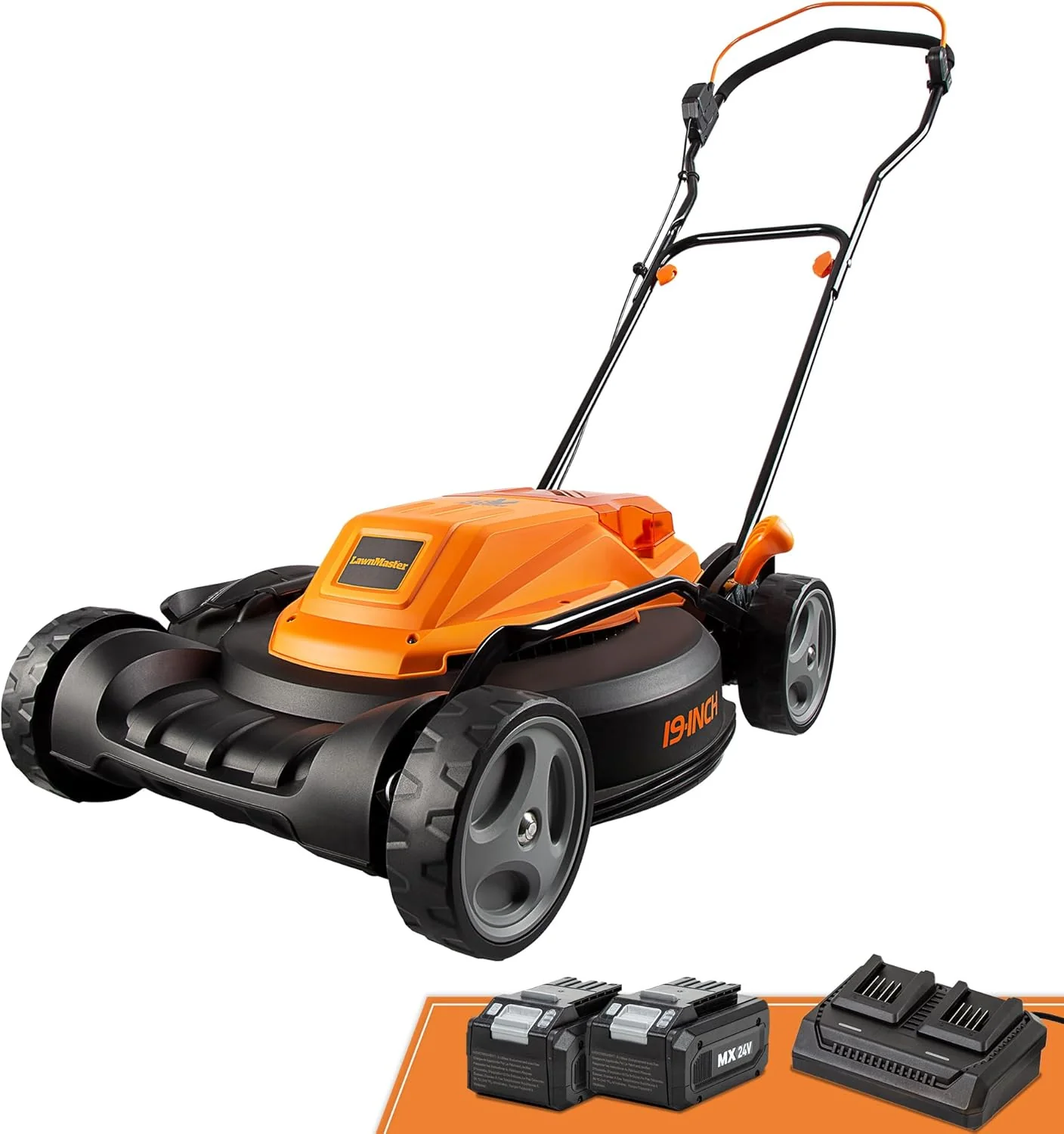 LawnMaster MEB1114K Electric Corded Lawn Mower 15-Inch 11AMP