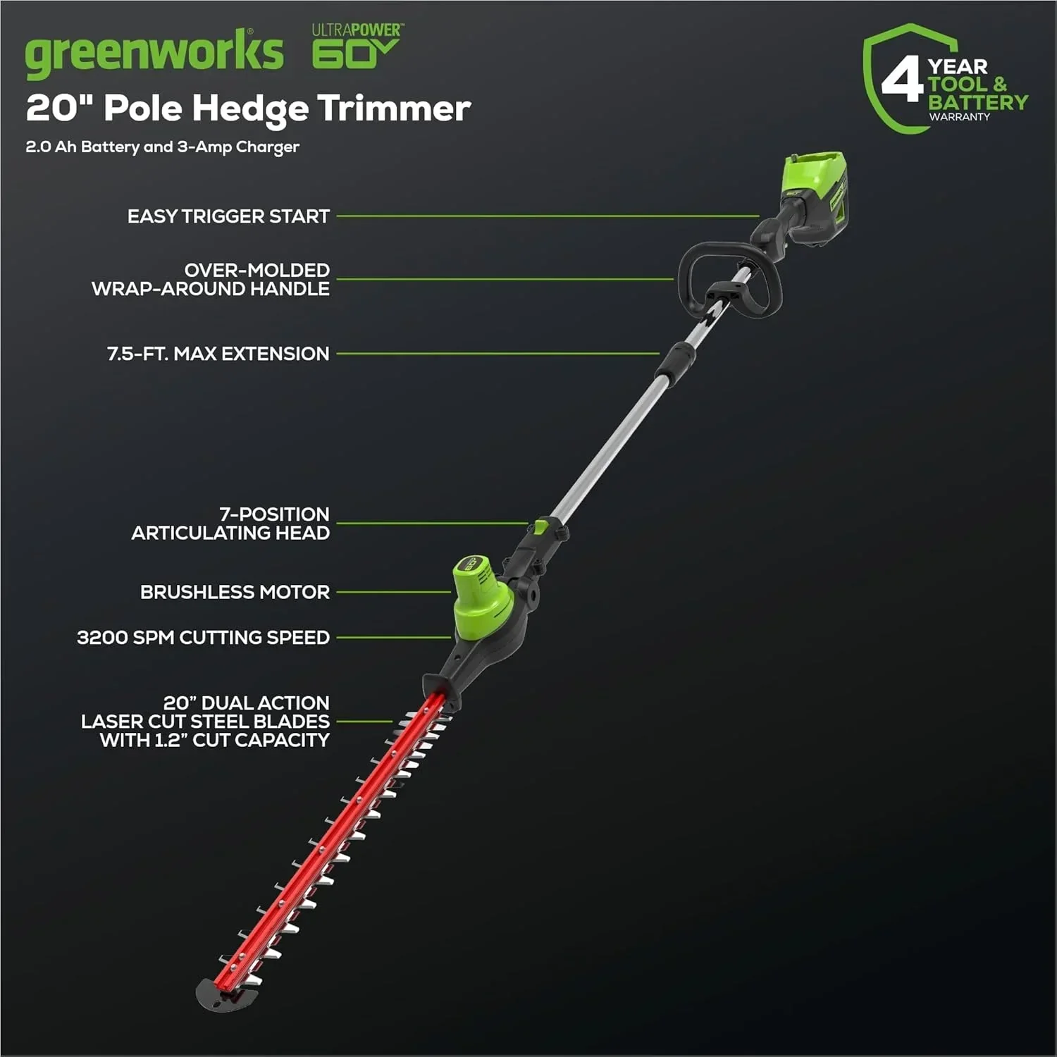 Greenworks 60V 20