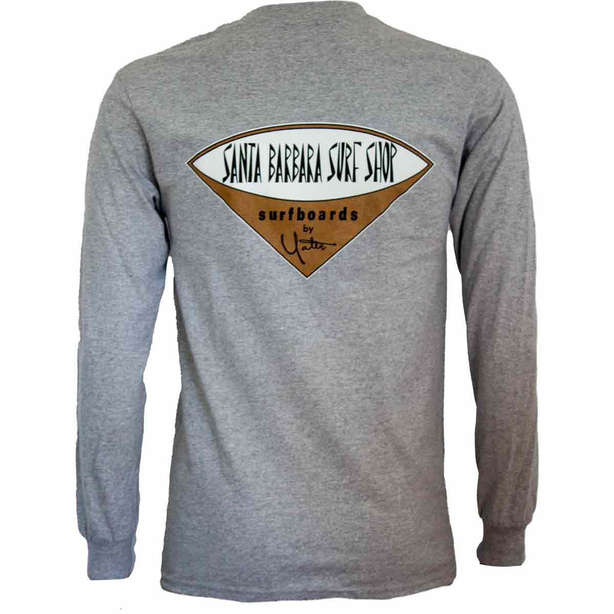 Santa Barbara Surf Shop Long Sleeve T-Shirt