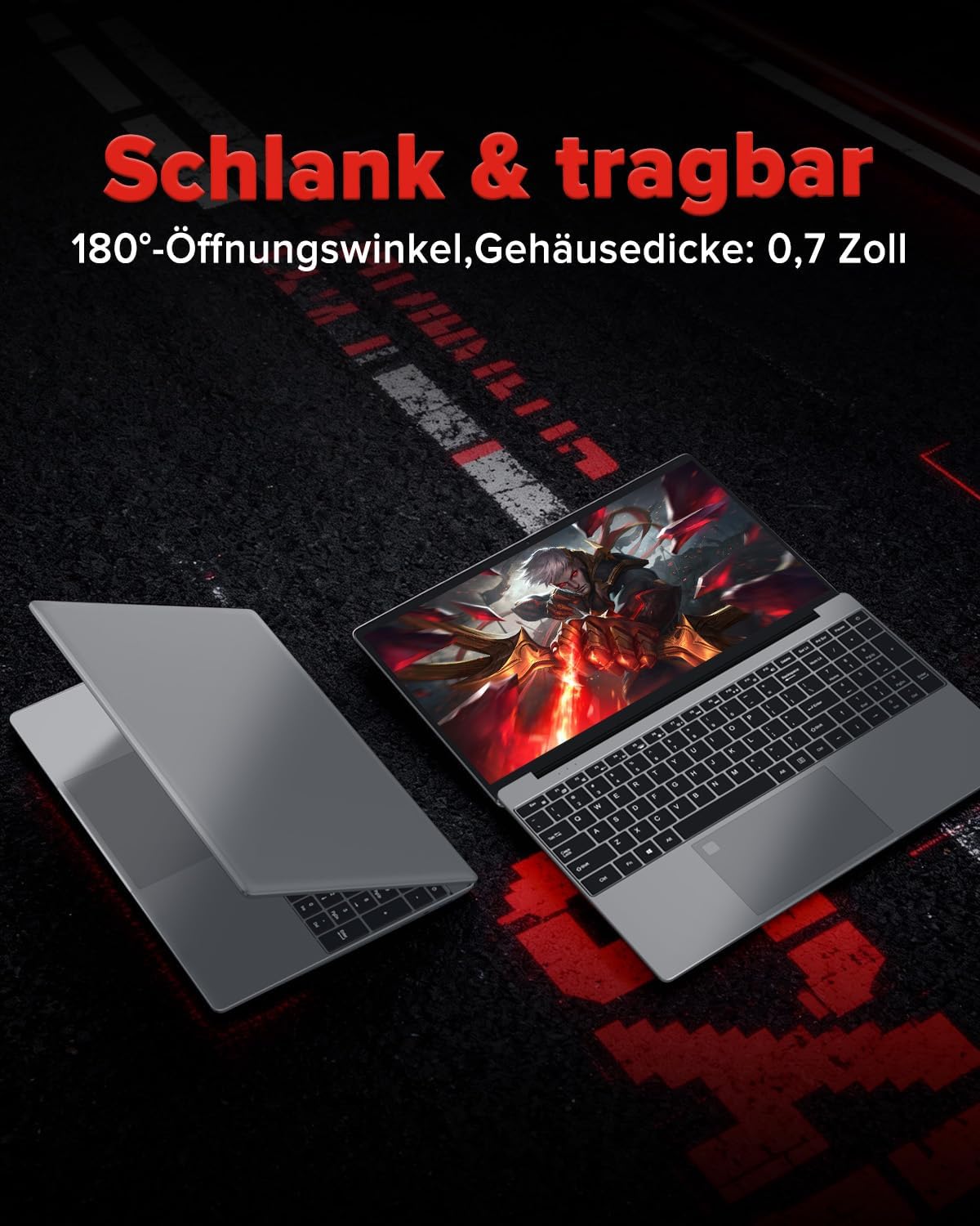2026 Laptop Computer Notebook QWERTY,15.6