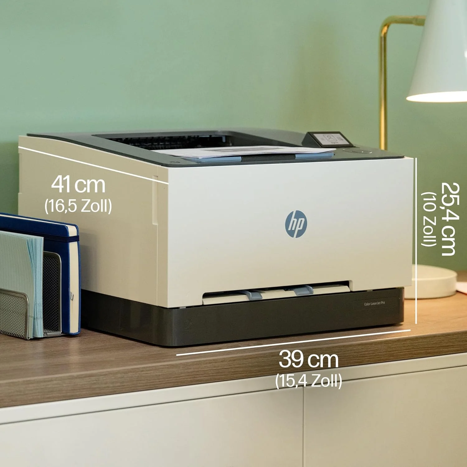 Stampante laser multifunzione a colori HP Color LaserJet Pro MFP 3302fdwg, Fax, Stampa automatica fronte/retro, Touchscreen, Wi-Fi, Ethernet, USB, HP Wolf Pro Security