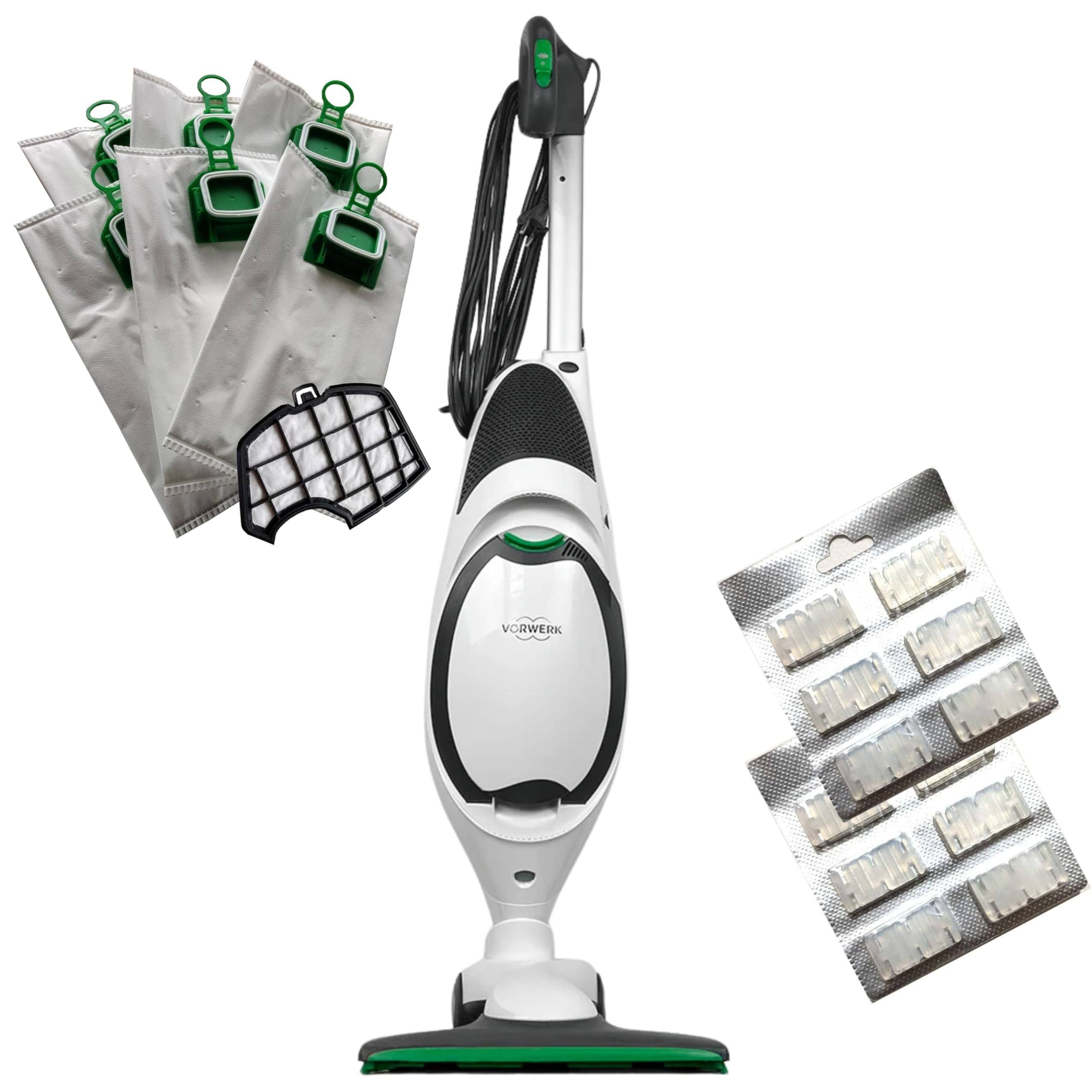 DIERRESTORE - Aspirapolvere Folletto VK150 - NUOVA - + Spazzola HD50 E 2 Anni Di Fornitura Sacchetti + Profumi + Filtri Motore – Potenza 60.000 giri
