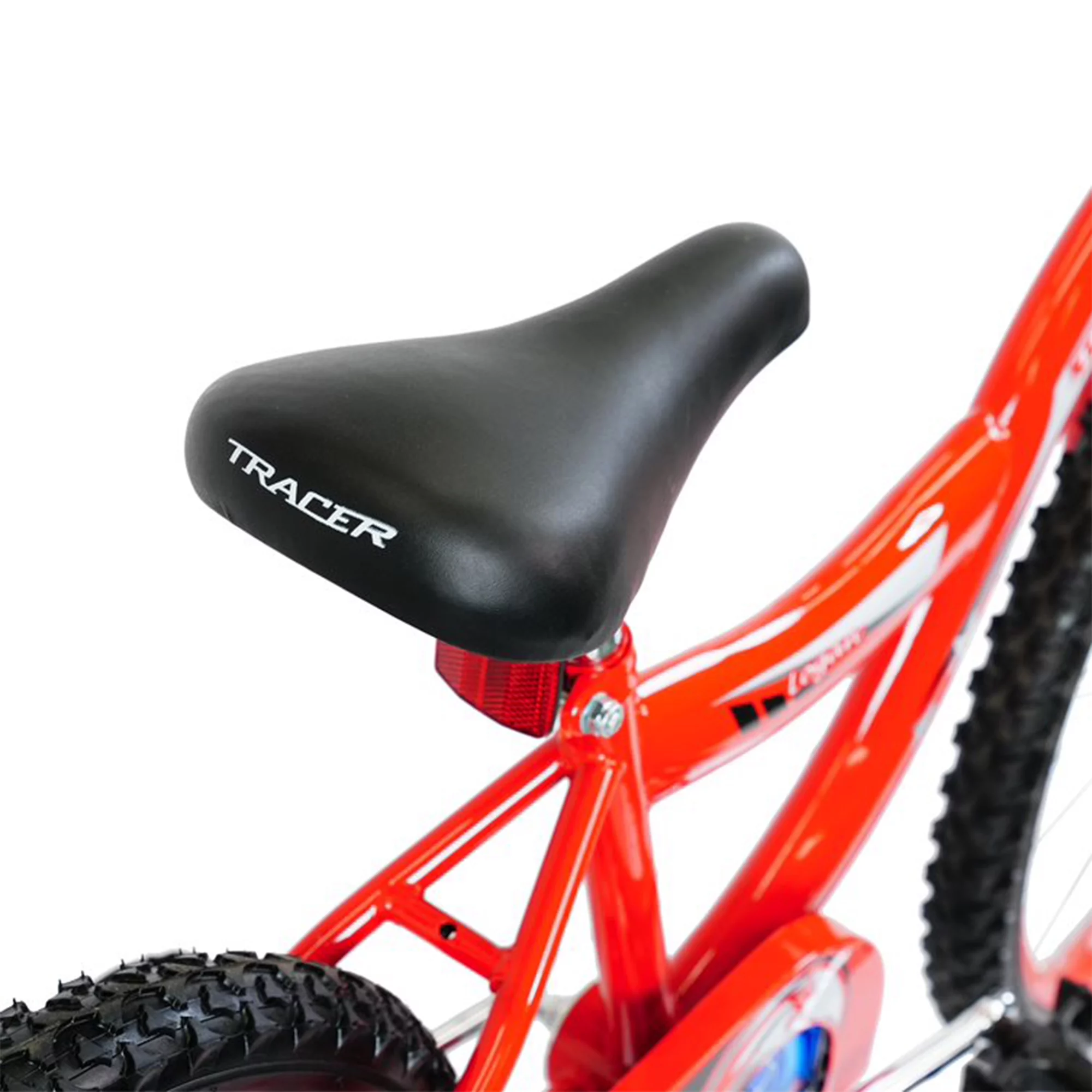 TRACER Logan 20 inch Freestyle BMX voor beginners, Hi-Ten stalen frame, rood
