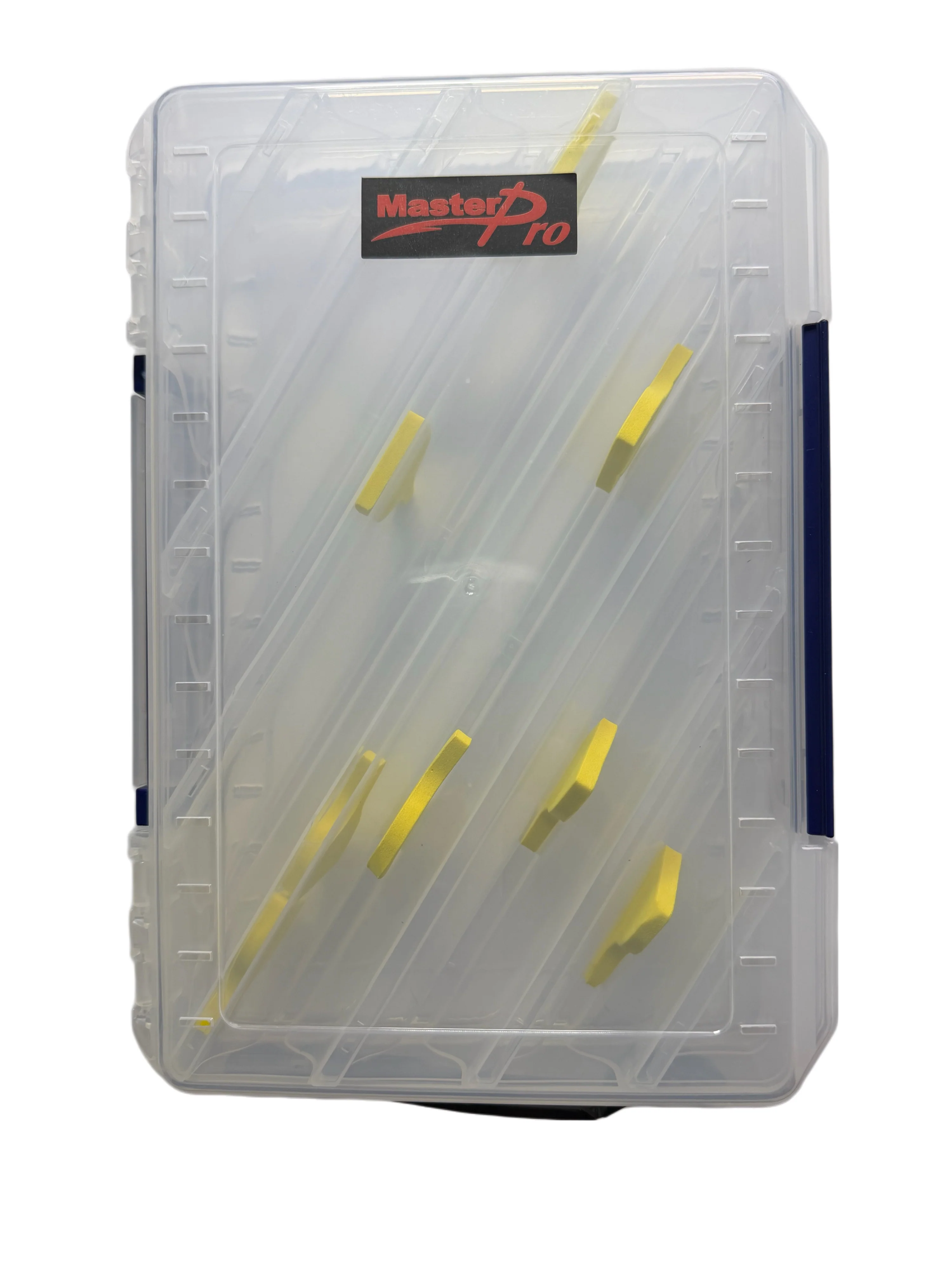 MASTERPRO Large Double Sided Fishing Lure Box Hardbody Storage Case Tackle Box