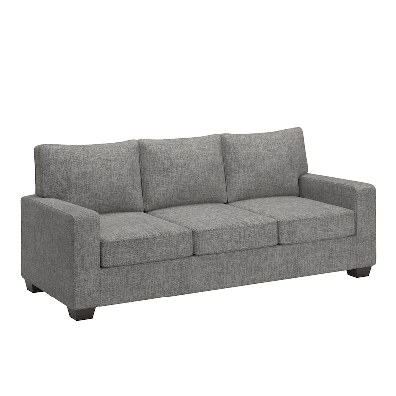 Roros Fabric Upholstered Square Arm Sofa by iNSPIRE Q Classic
